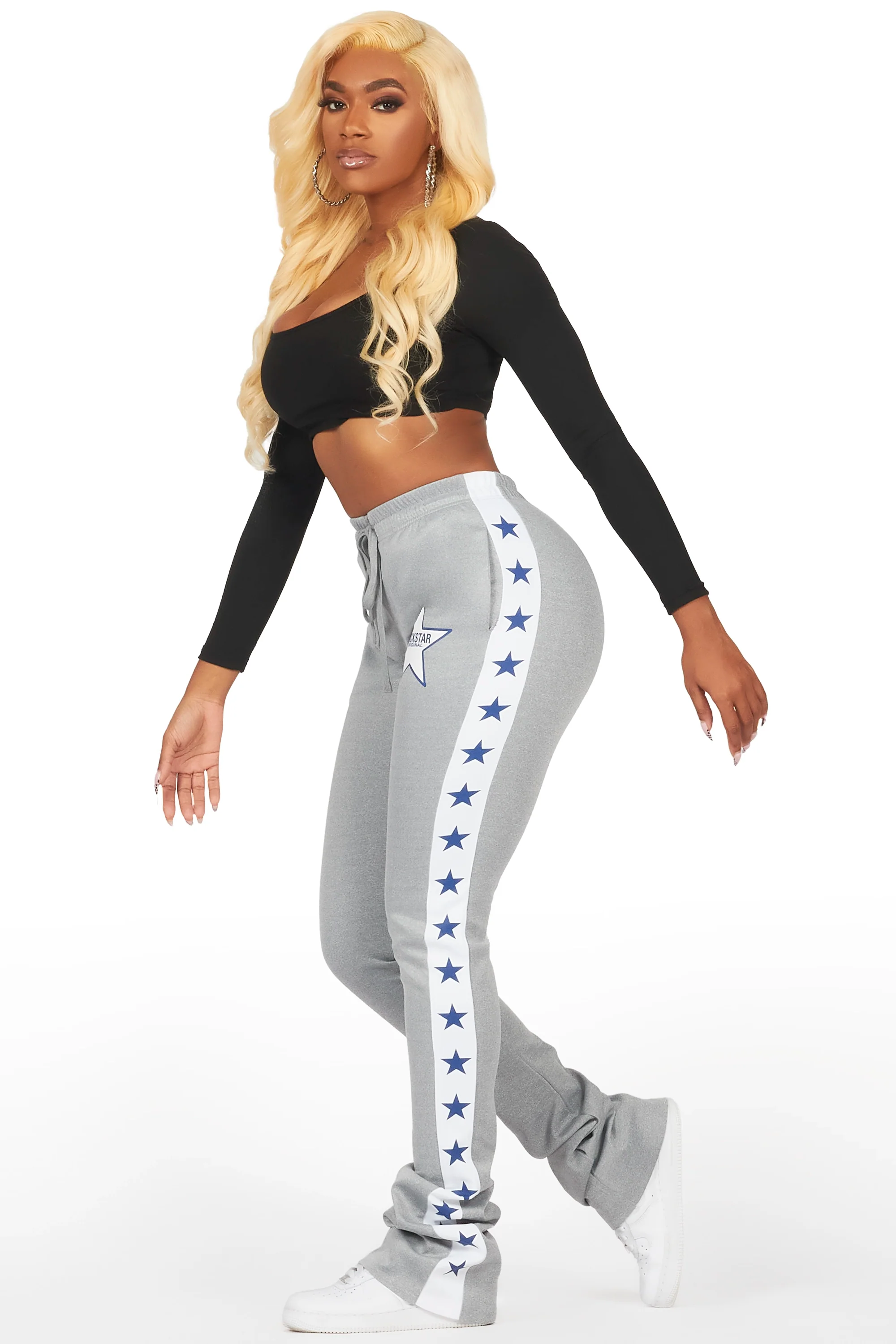 23827-kevona-heather-grey-super-stacked-track-pant-4.webp Kevona Heather Grey Super Stacked Track Pant