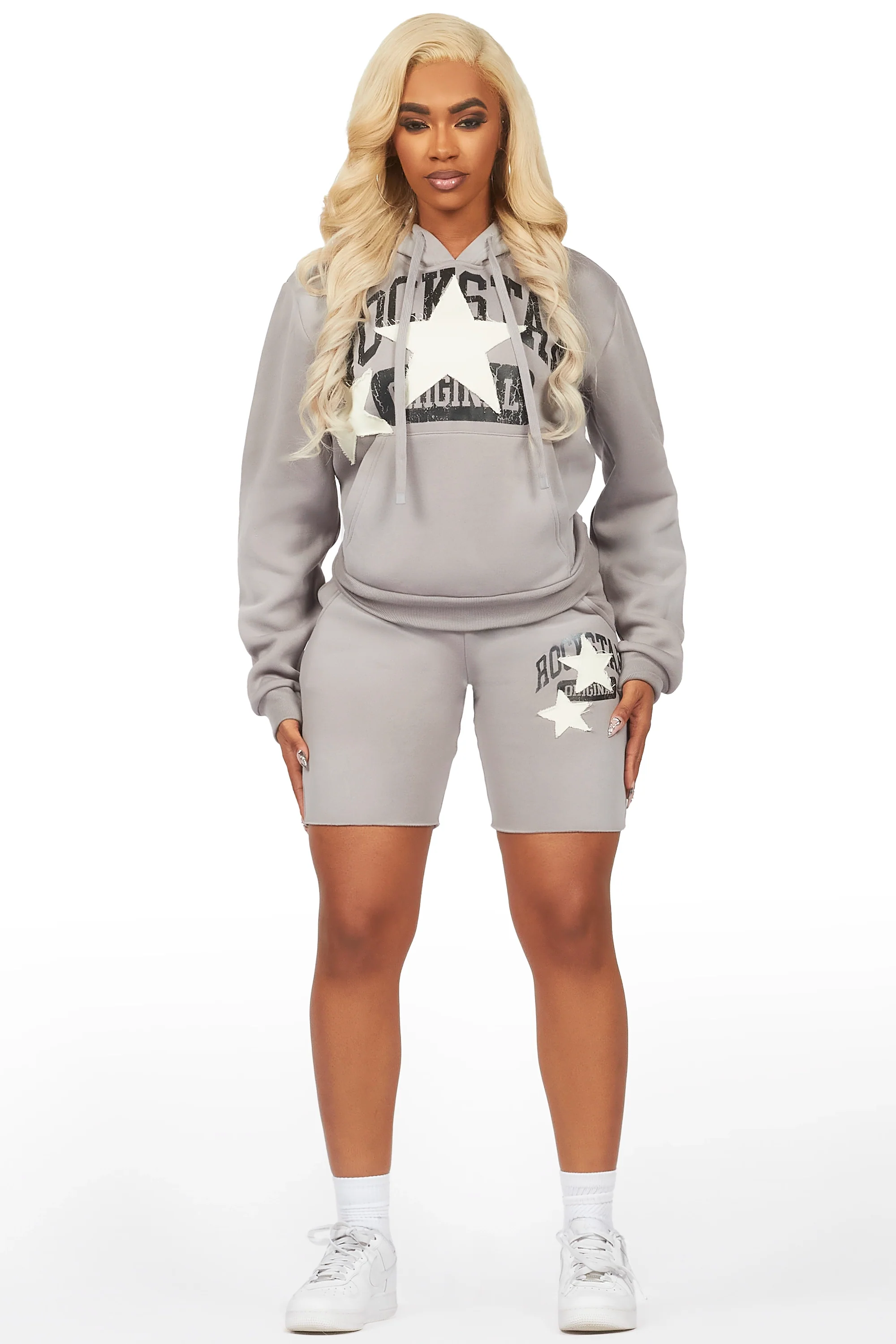 Ivelisse Grey Short Set