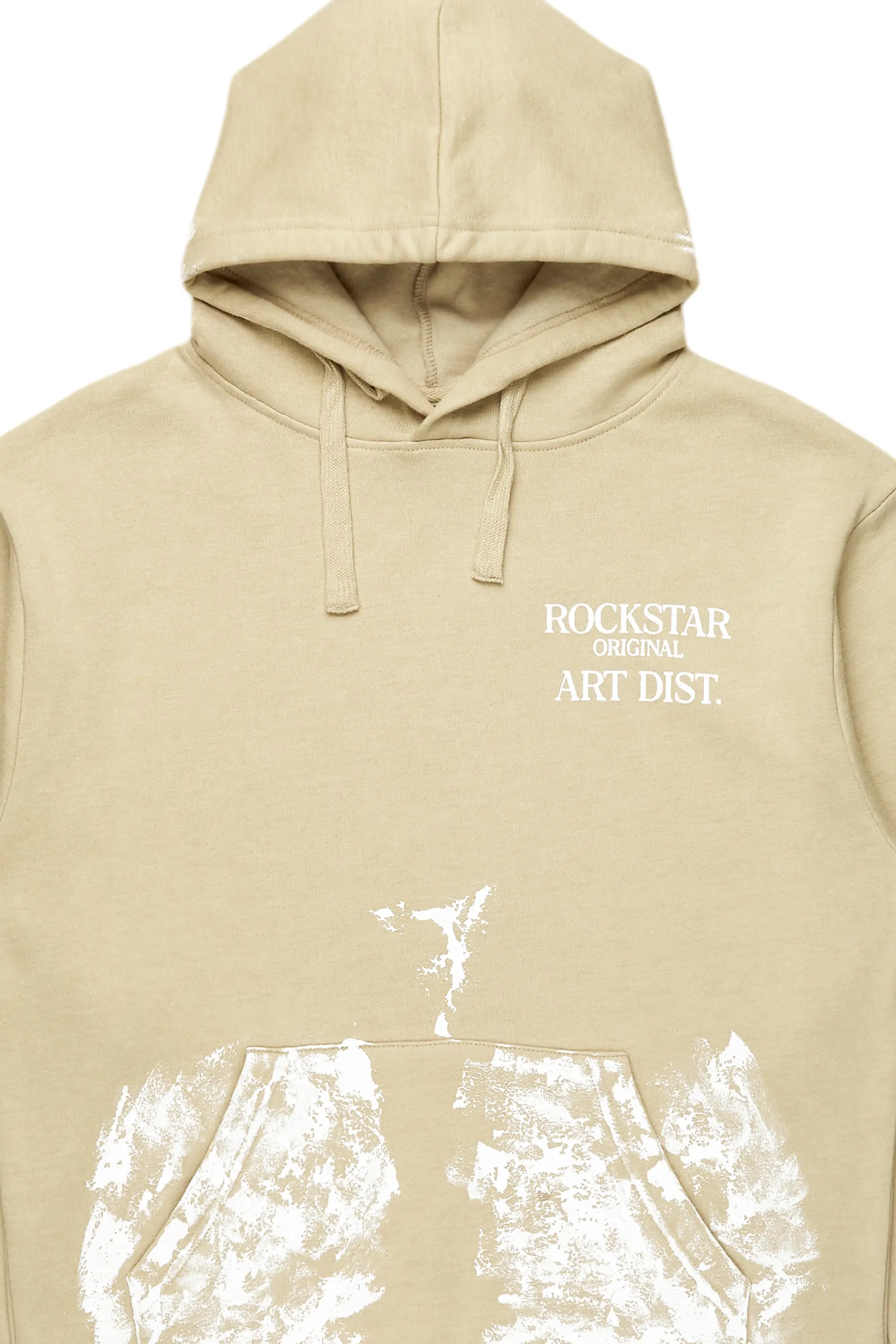 Filipa Beige Oversized Hoodie