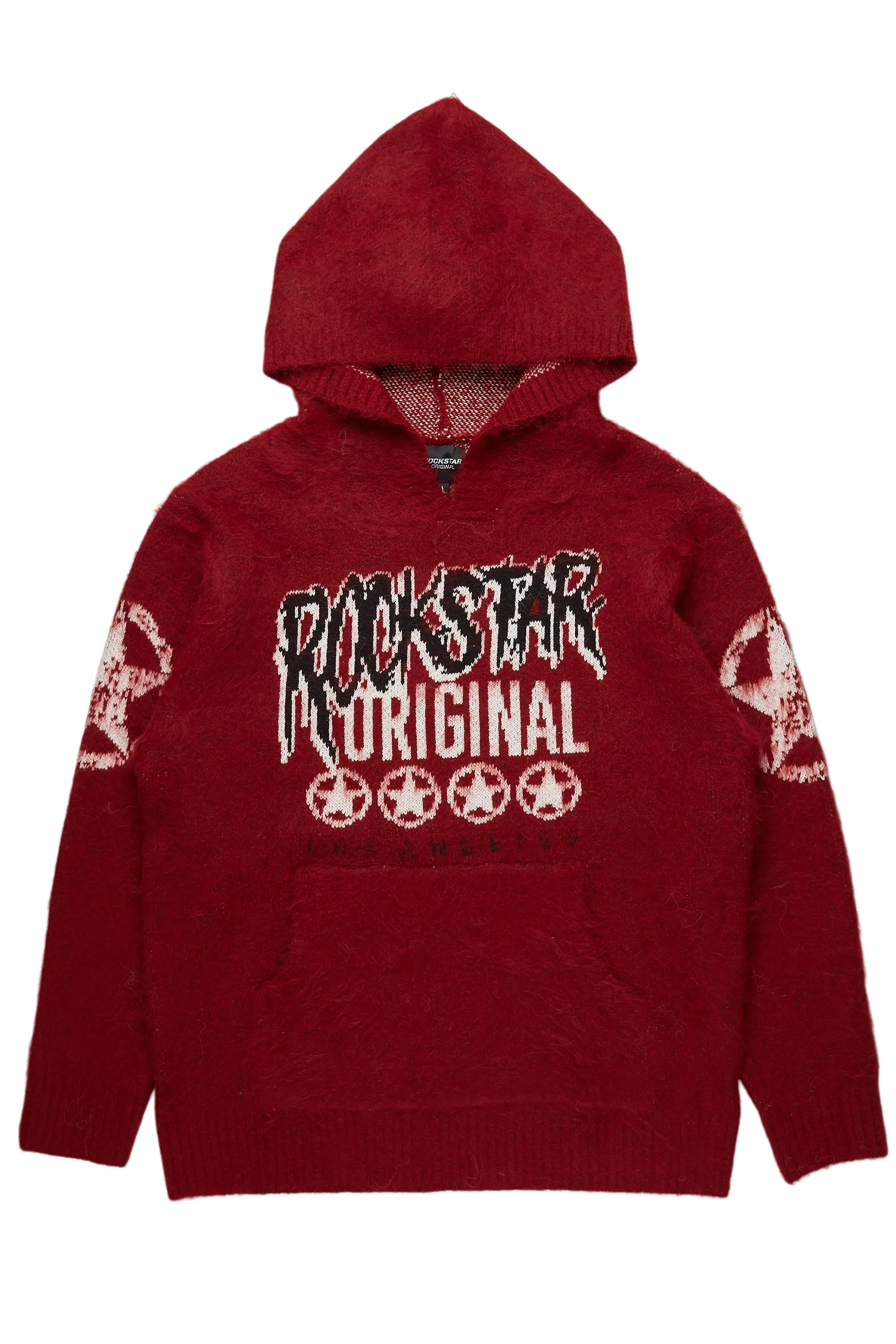 Diandra Red Mohair Hoodie