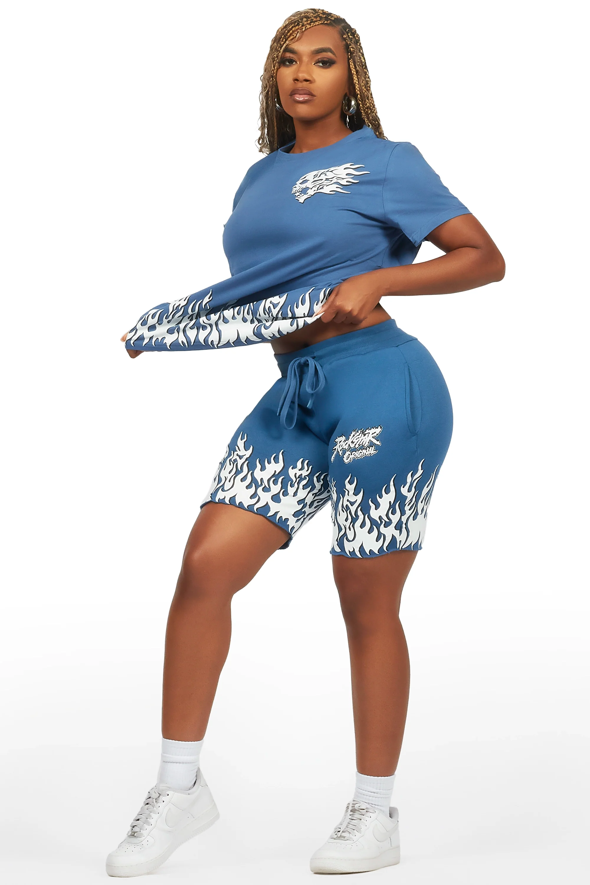 24465-arais-navy-t-shirt-short-set-3.webp Arais Navy T-Shirt Short Set