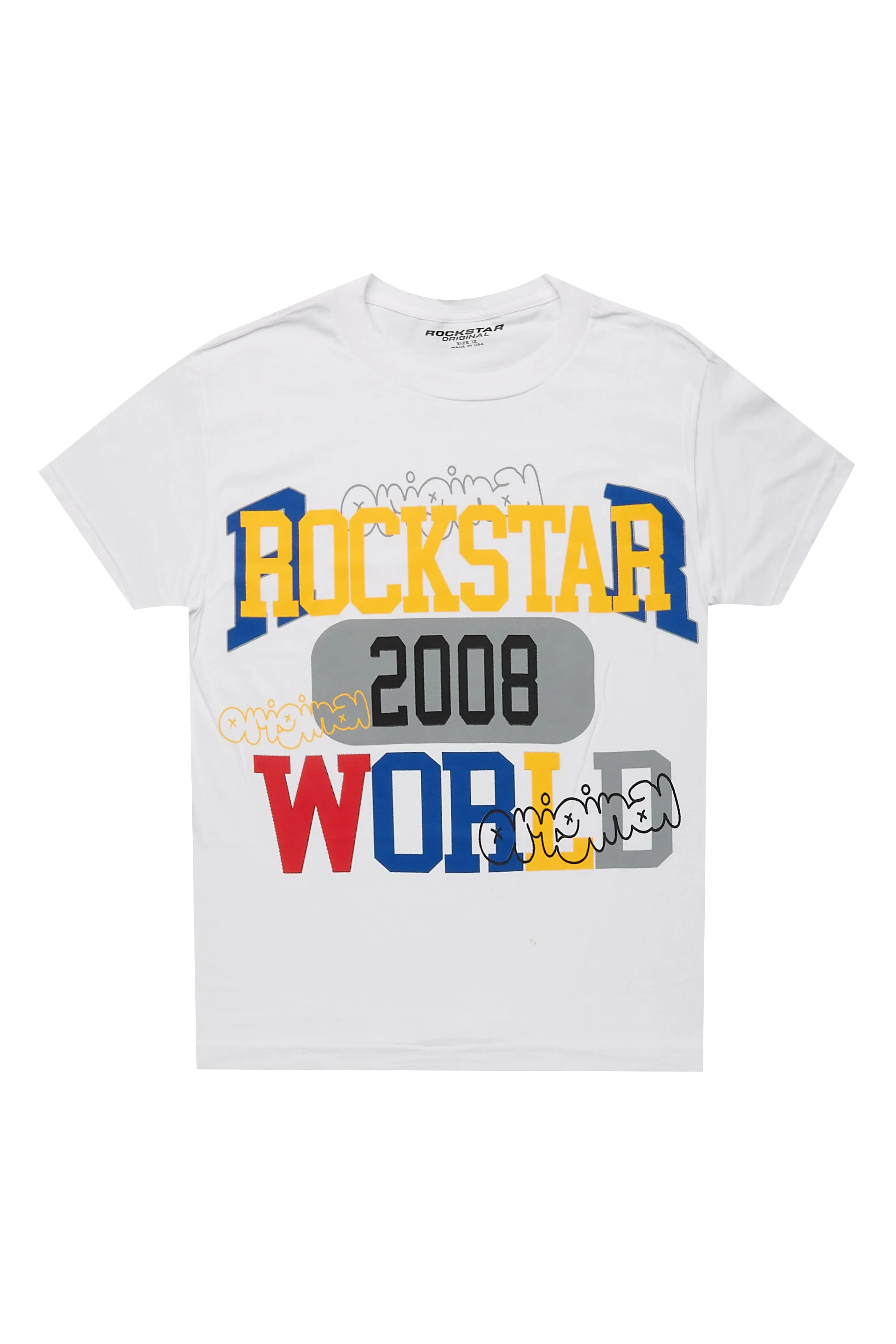 Boys Daria White Graphic T-Shirt