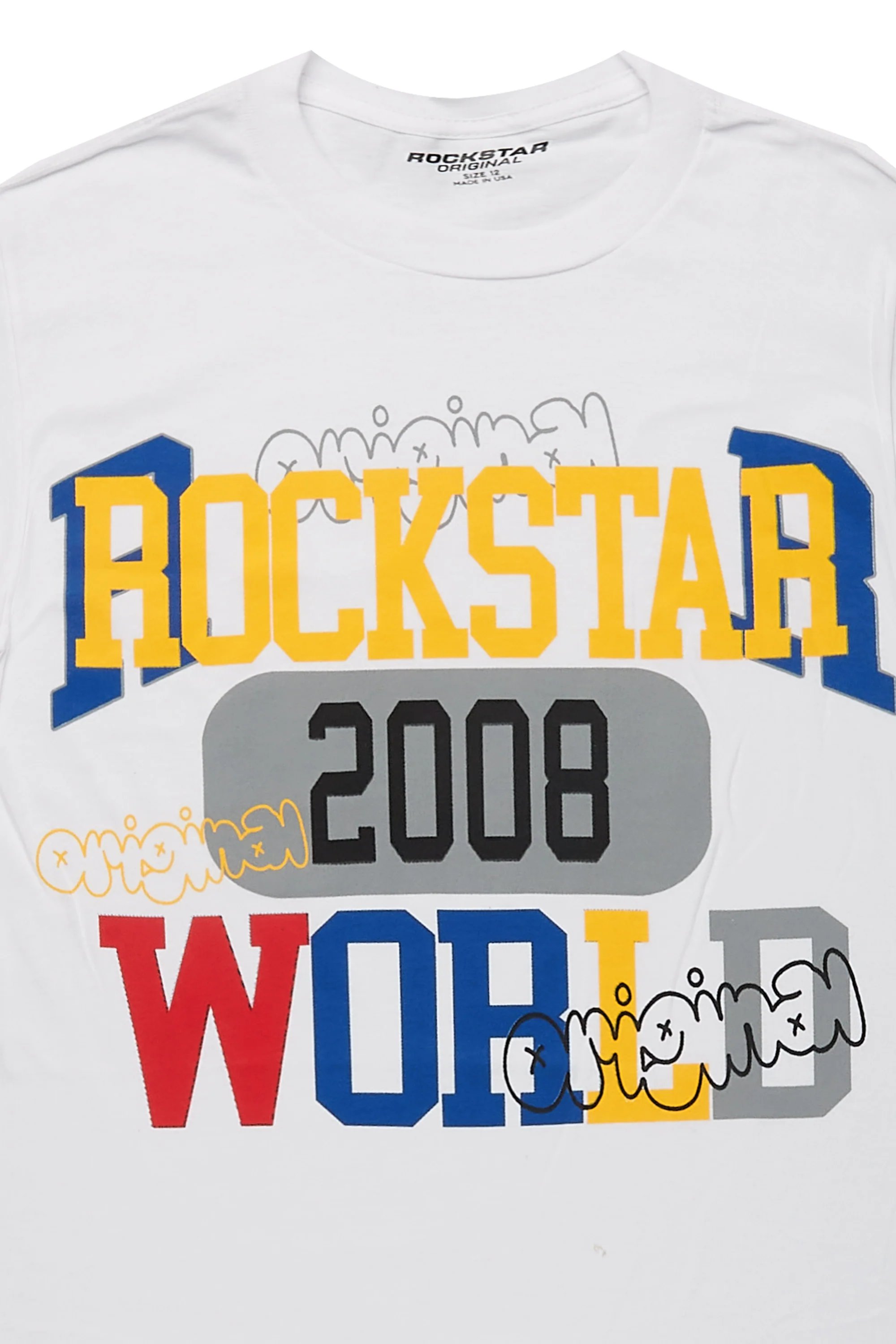 Boys Daria White Graphic T-Shirt