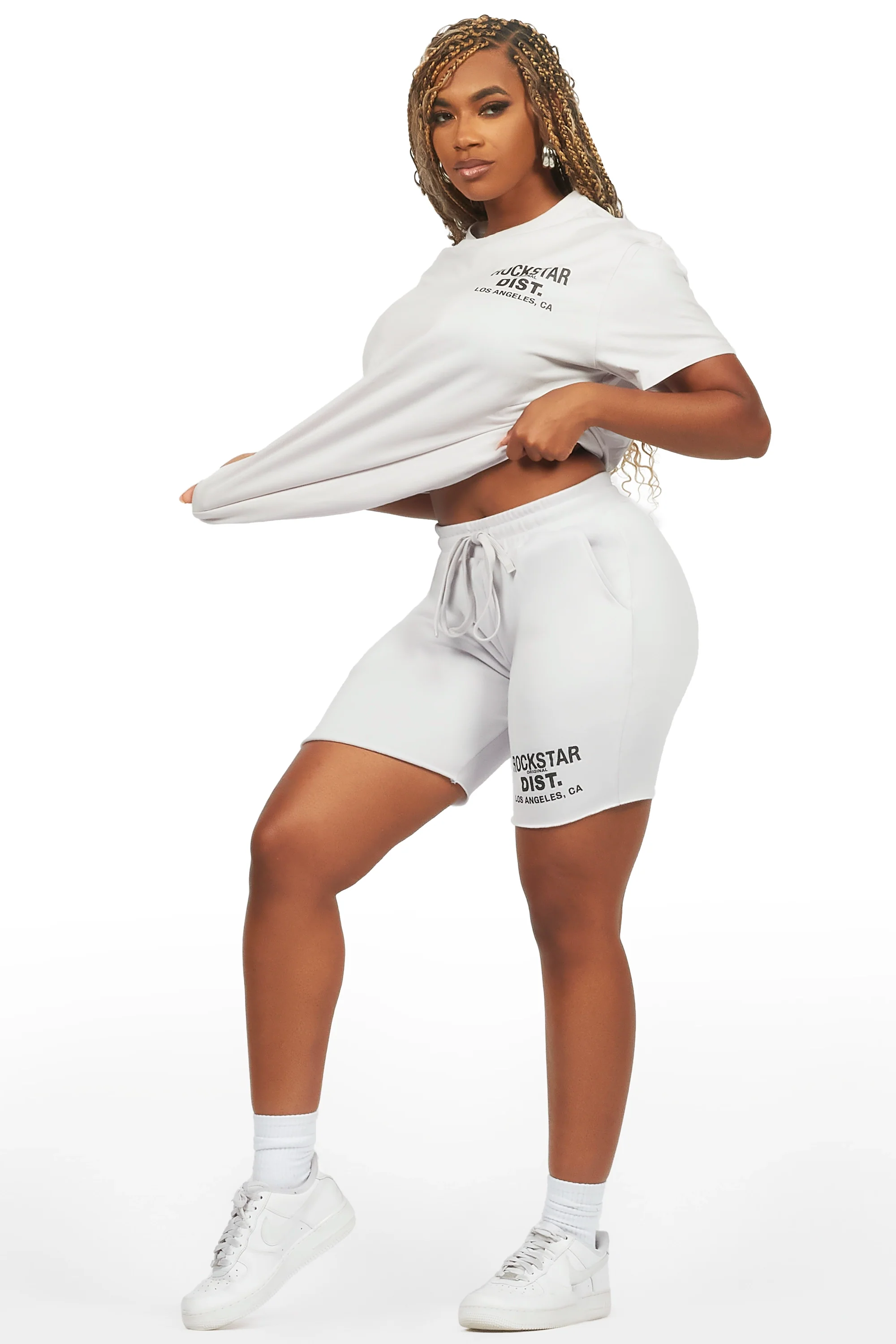 24486-dalasia-grey-t-shirt-short-set-3.webp Dalasia Grey T-Shirt Short Set