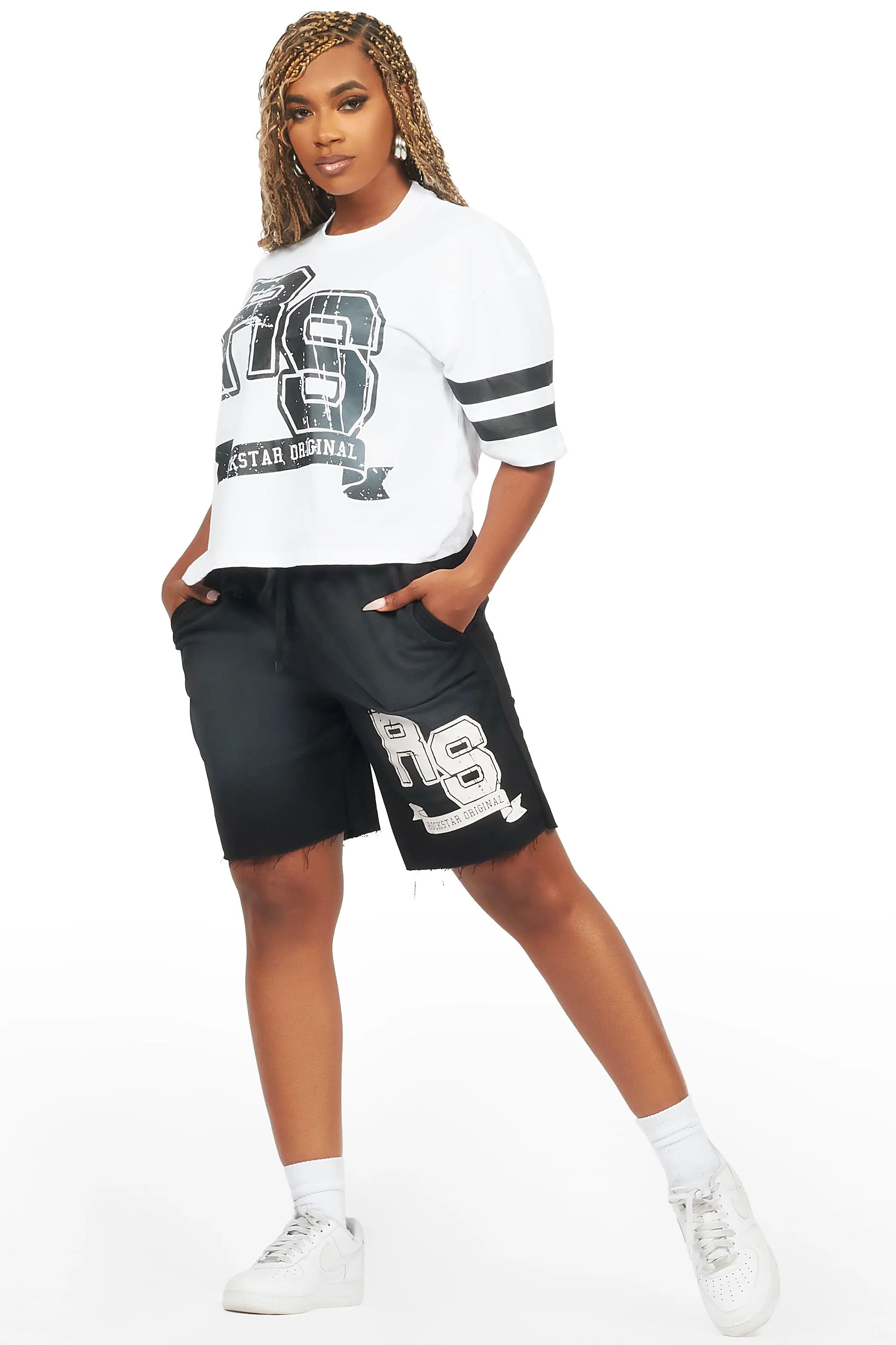 24535-tenita-white-black-t-shirt-short-set-3.webp Tenita White/Black T-Shirt Short Set
