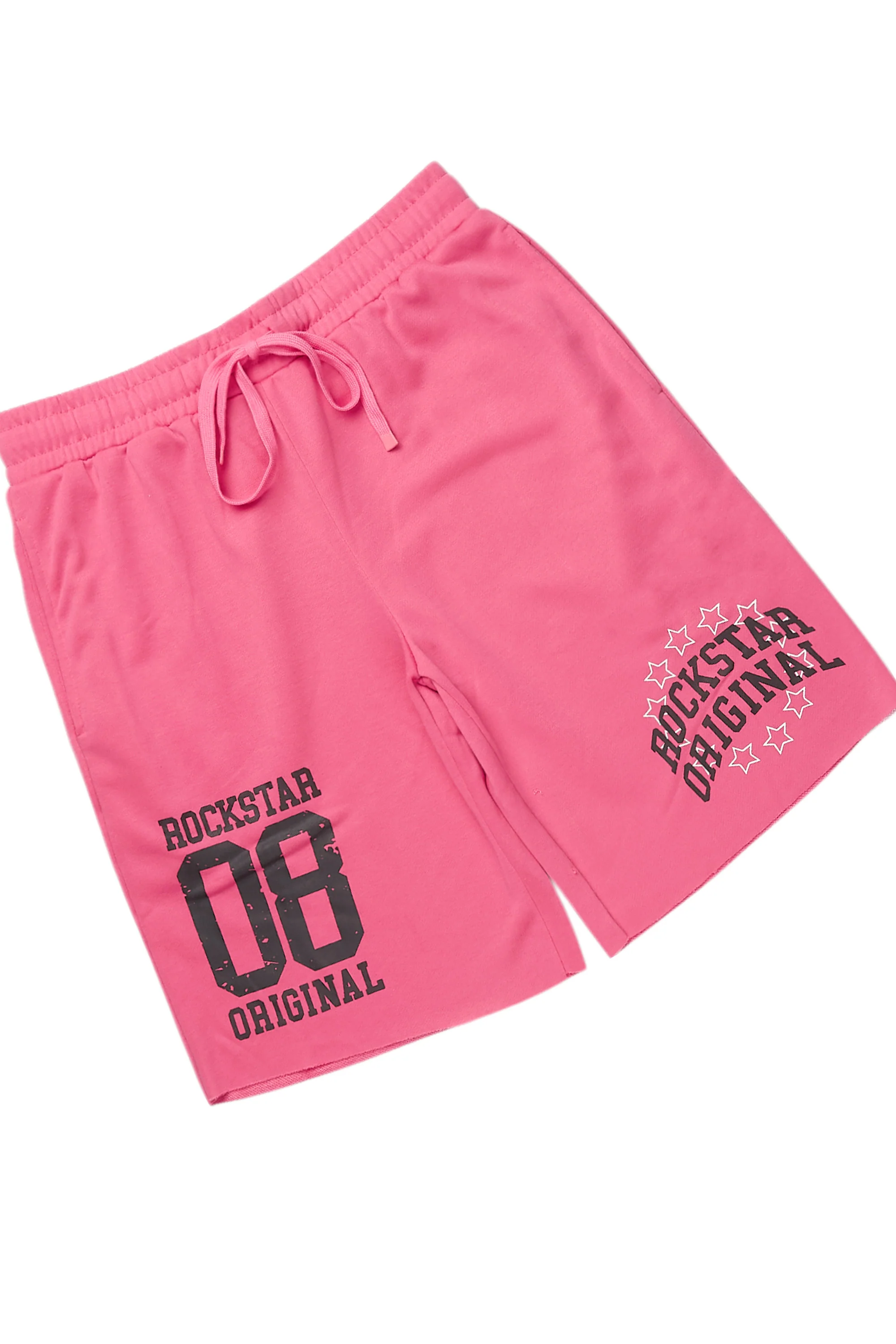 24605-ronnica-hot-pink-t-shirt-short-set-7.webp Ronnica Hot Pink T-Shirt Short Set