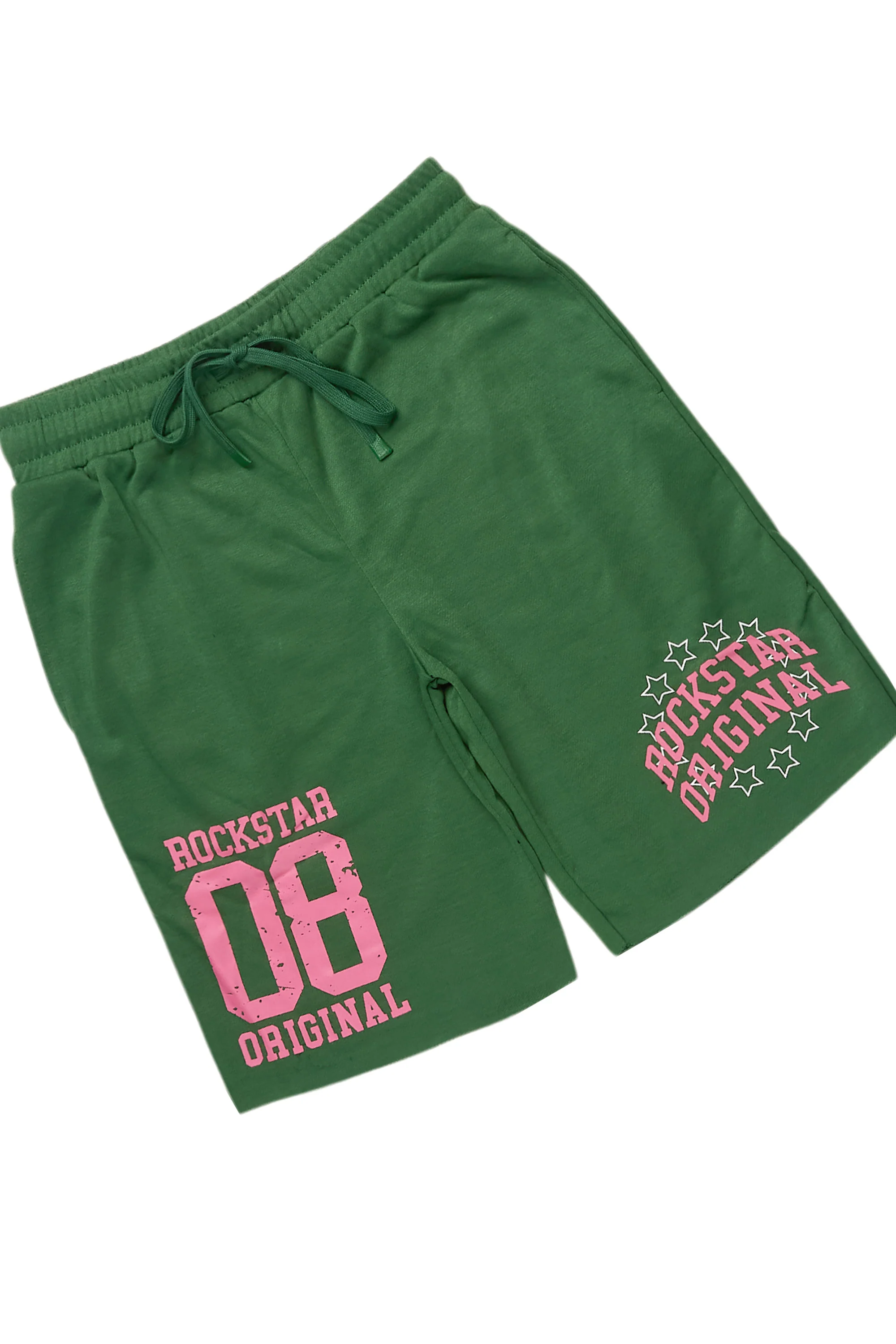 24612-ronnica-green-t-shirt-short-set-8.webp Ronnica Green T-Shirt Short Set