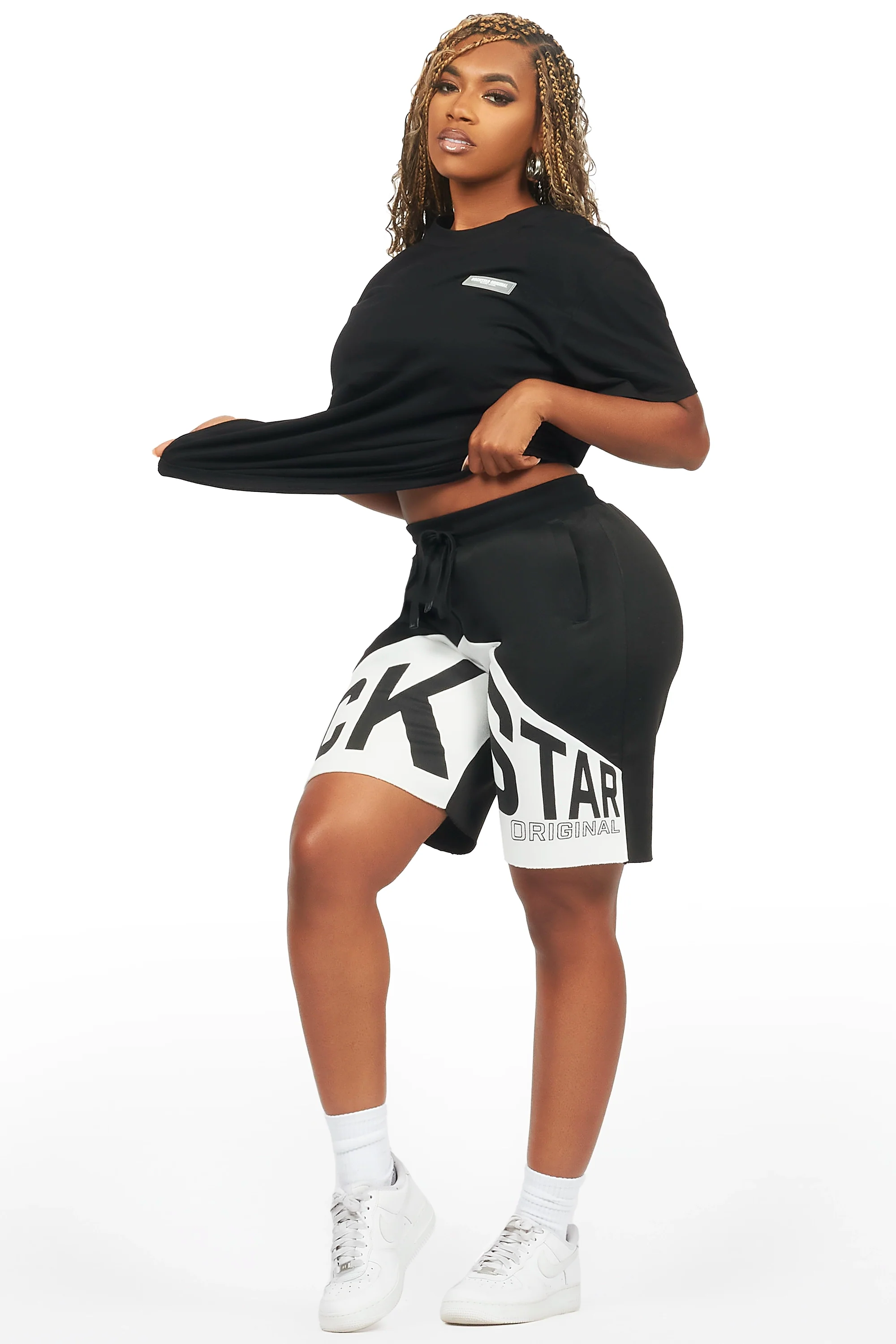 24640-diona-black-t-shirt-short-set-5.webp Diona Black T-Shirt Short Set