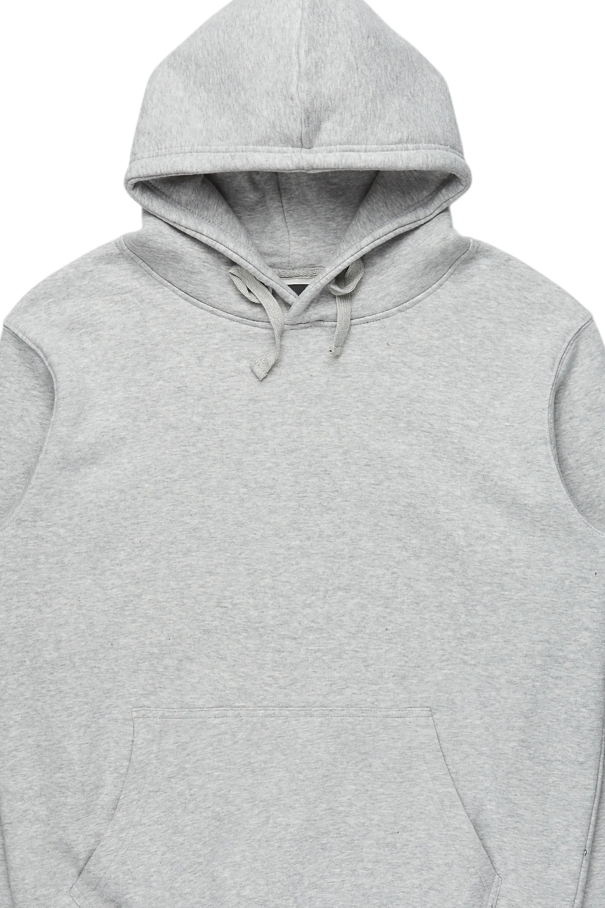 Womens Heather Grey Basic Hoodie