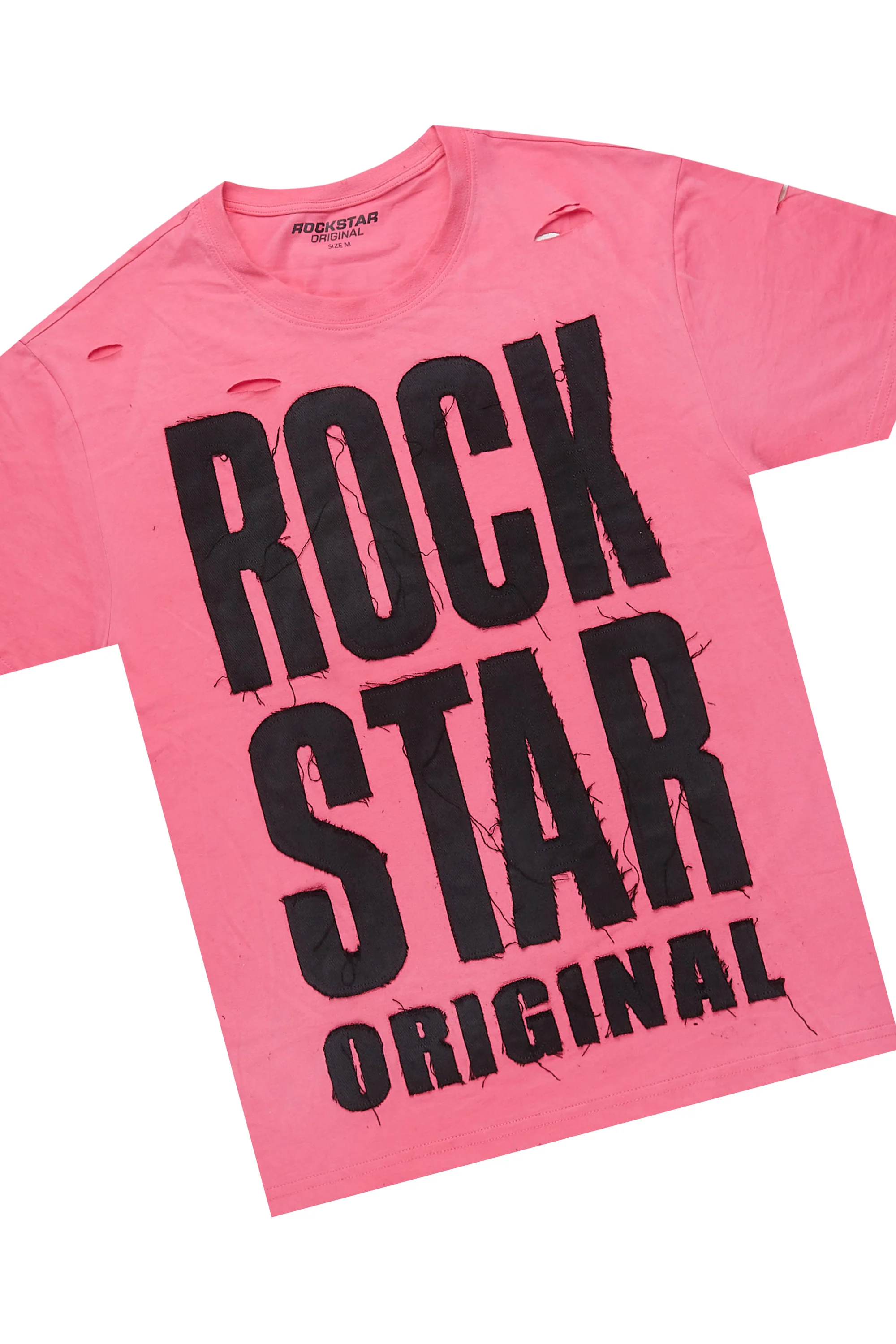 24908-shantrice-pink-black-t-shirt-short-set-4.webp Shantrice Pink/Black T-Shirt Short Set