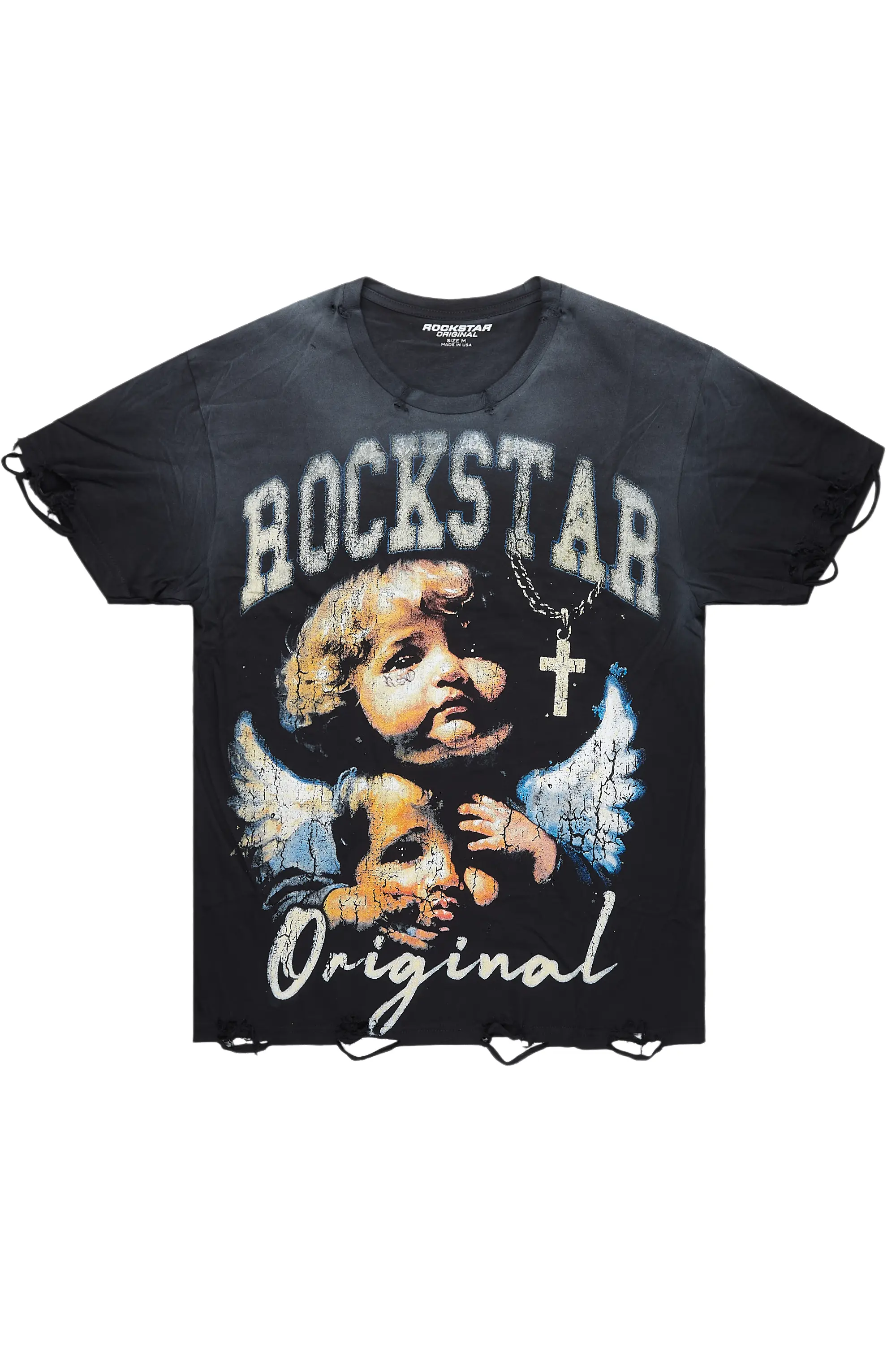 Jovala Black Oversized T-Shirt