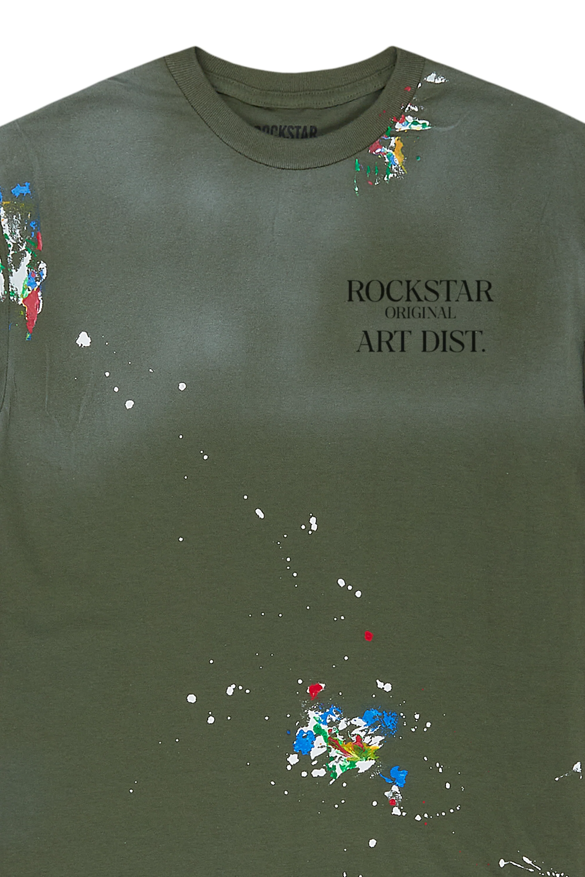 Can't Be Tamed Army Green Oversized Tee