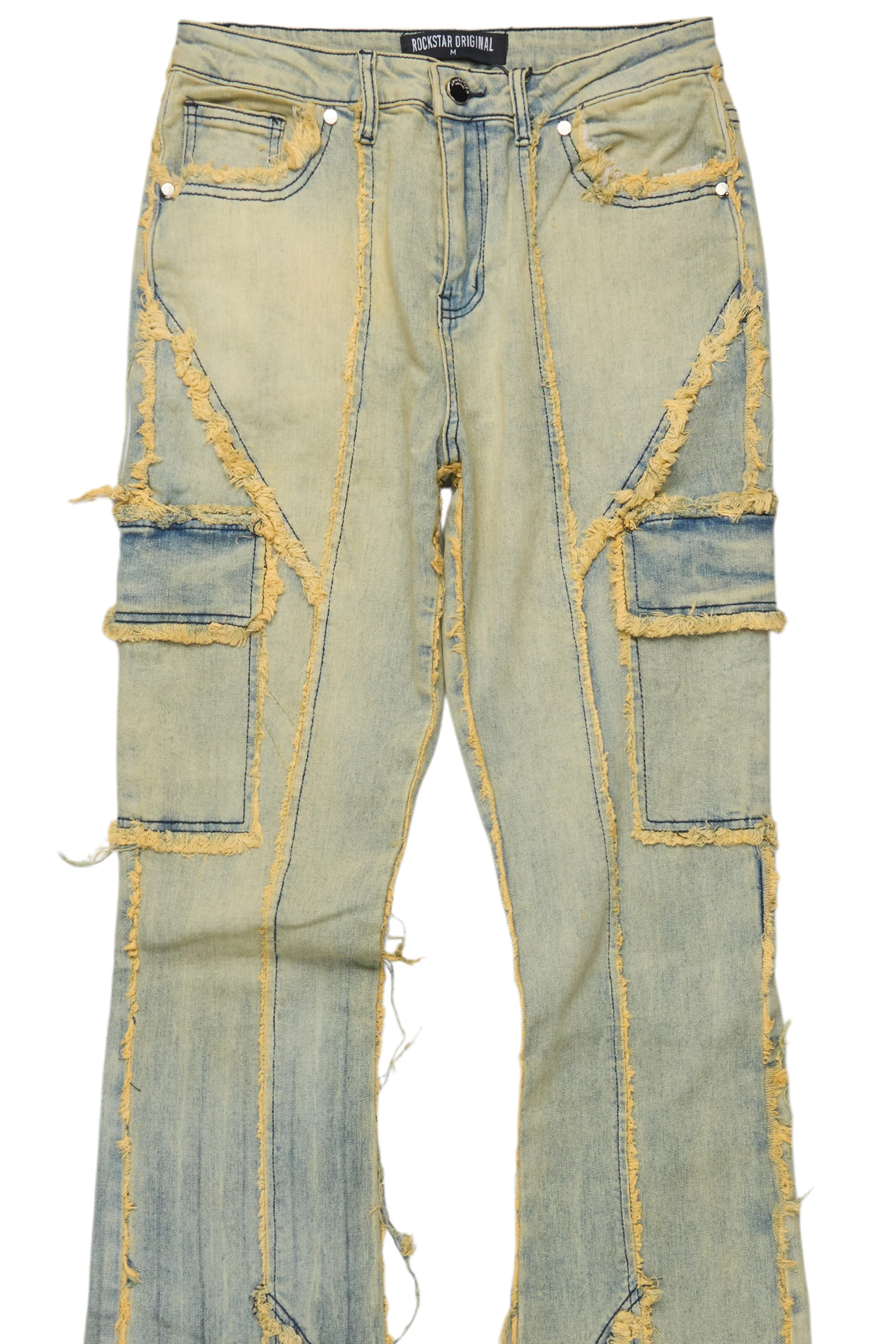 25135-keshia-dirty-blue-wash-stacked-flare-jean-7.webp Keshia Dirty Blue Wash Stacked Flare Jean