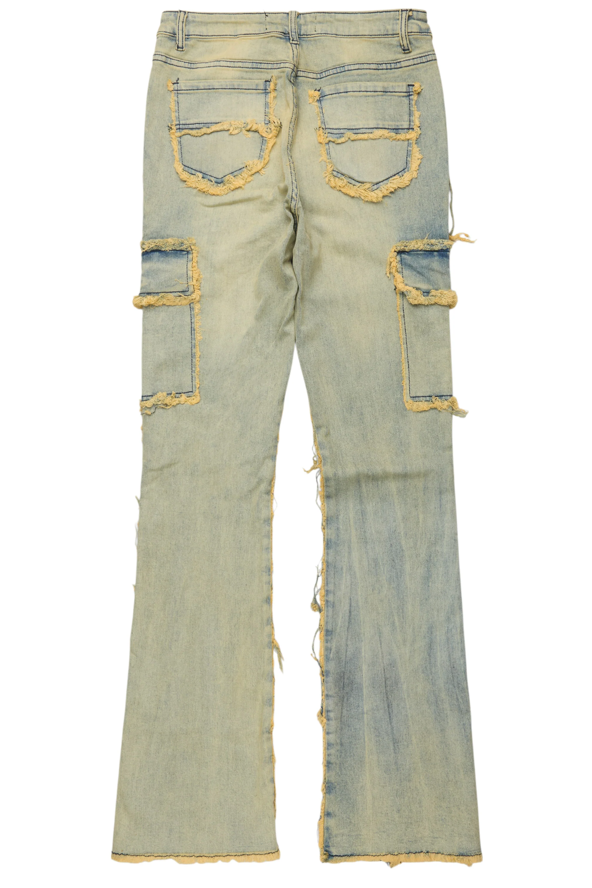 25135-keshia-dirty-blue-wash-stacked-flare-jean-9.webp Keshia Dirty Blue Wash Stacked Flare Jean
