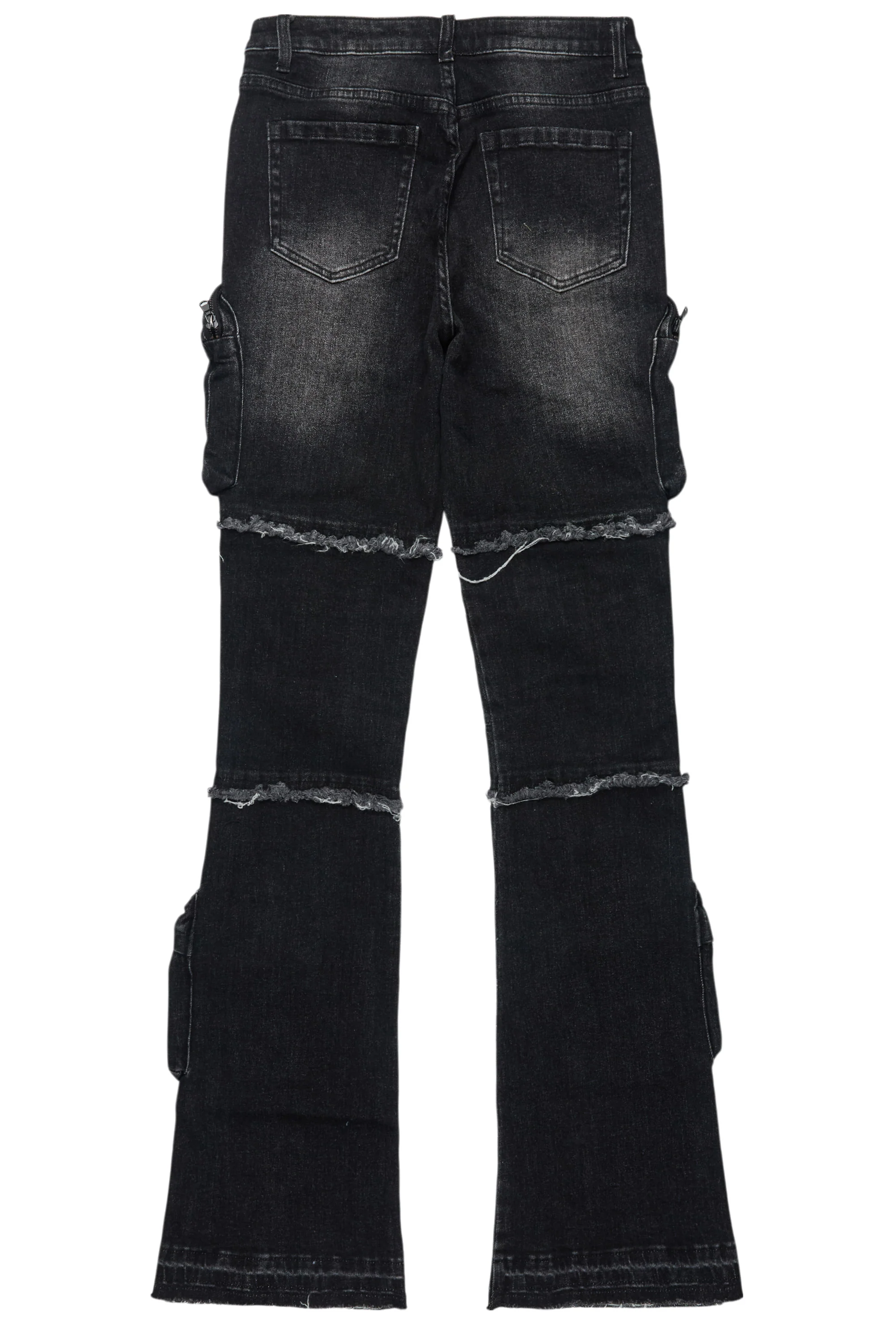 25159-toniesha-dark-grey-wash-stacked-flare-jean-10.webp Toniesha Dark Grey Wash Stacked Flare Jean