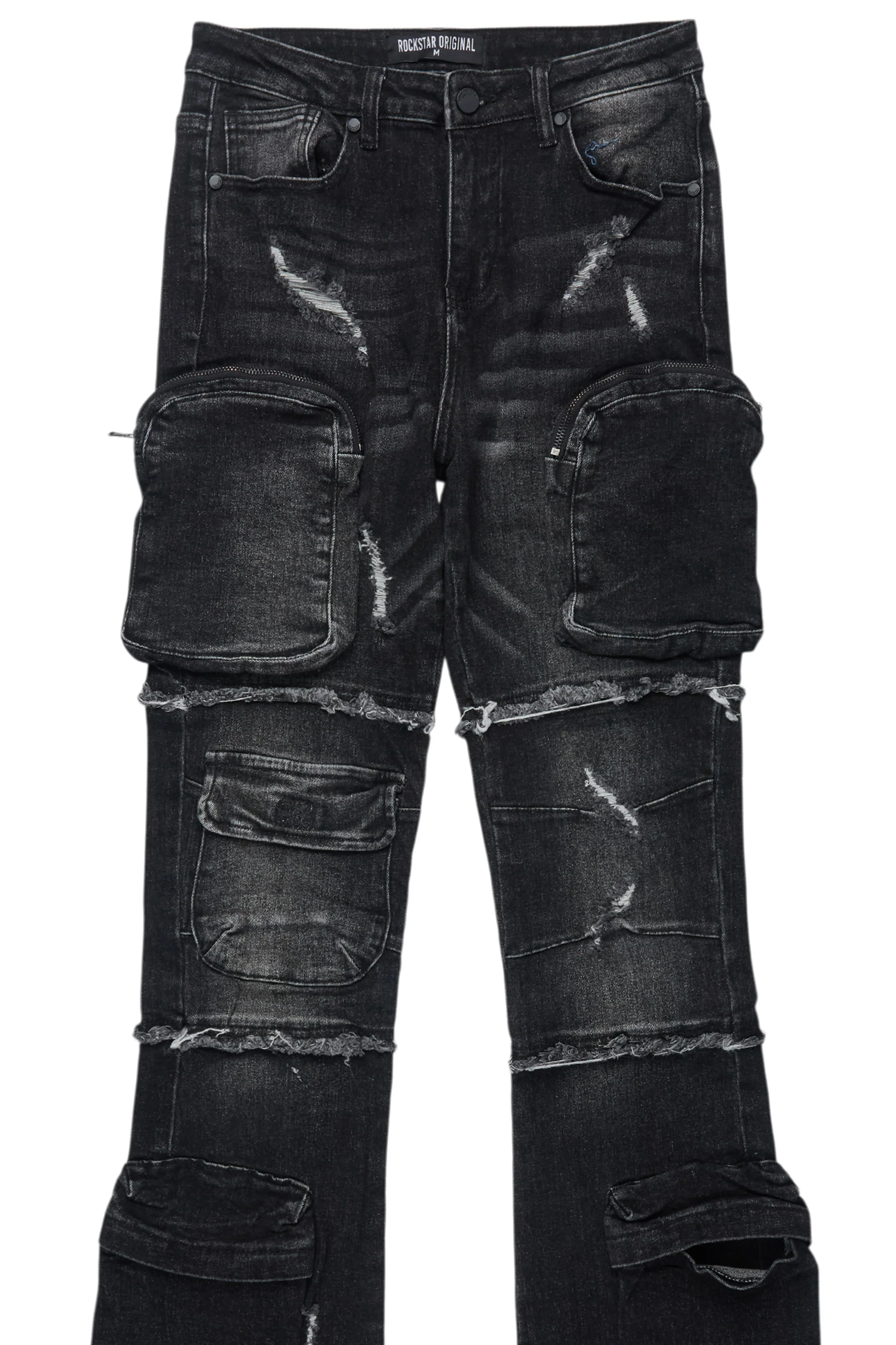 25159-toniesha-dark-grey-wash-stacked-flare-jean-8.webp Toniesha Dark Grey Wash Stacked Flare Jean