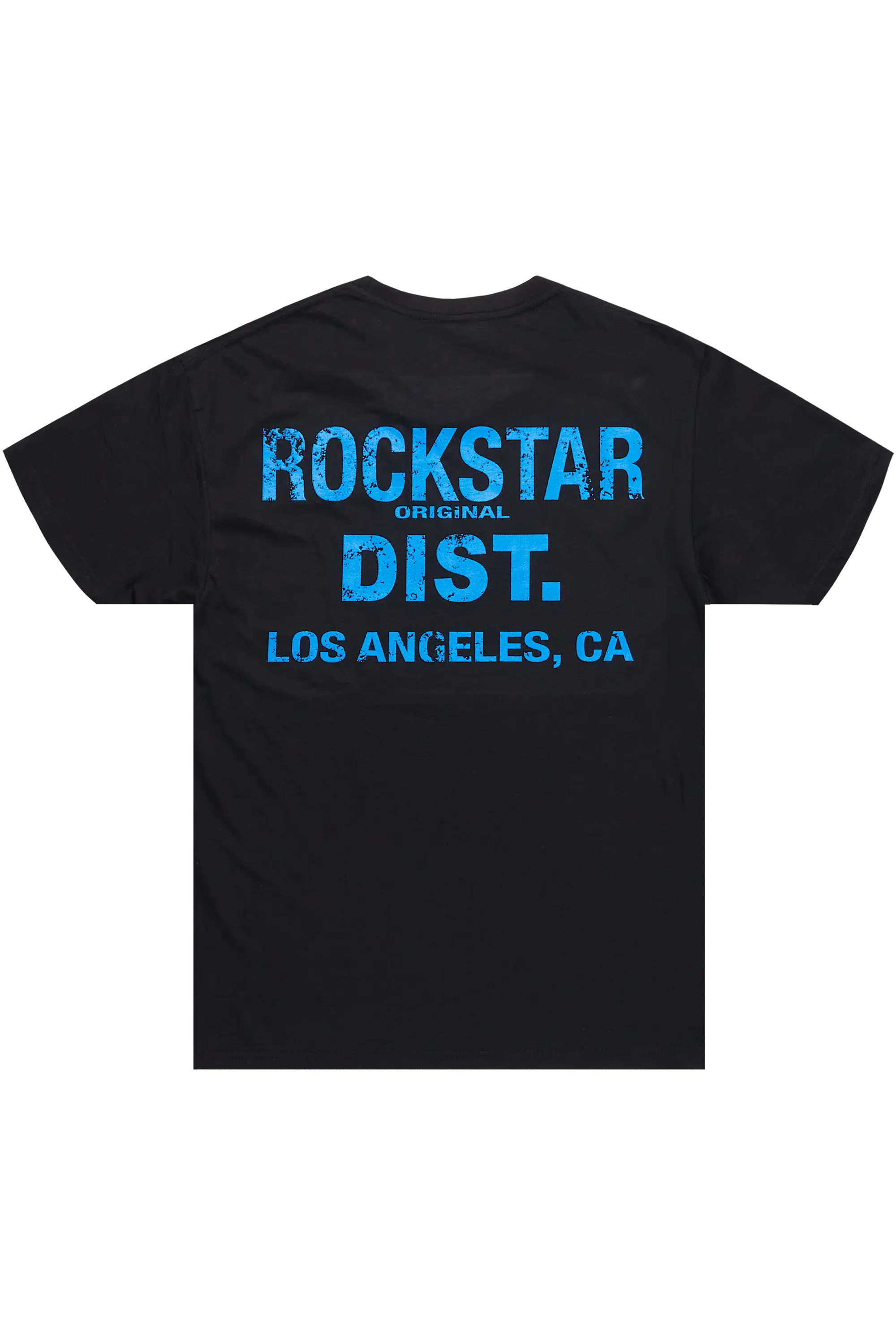 Dalasia Black/Blue Oversized Tee