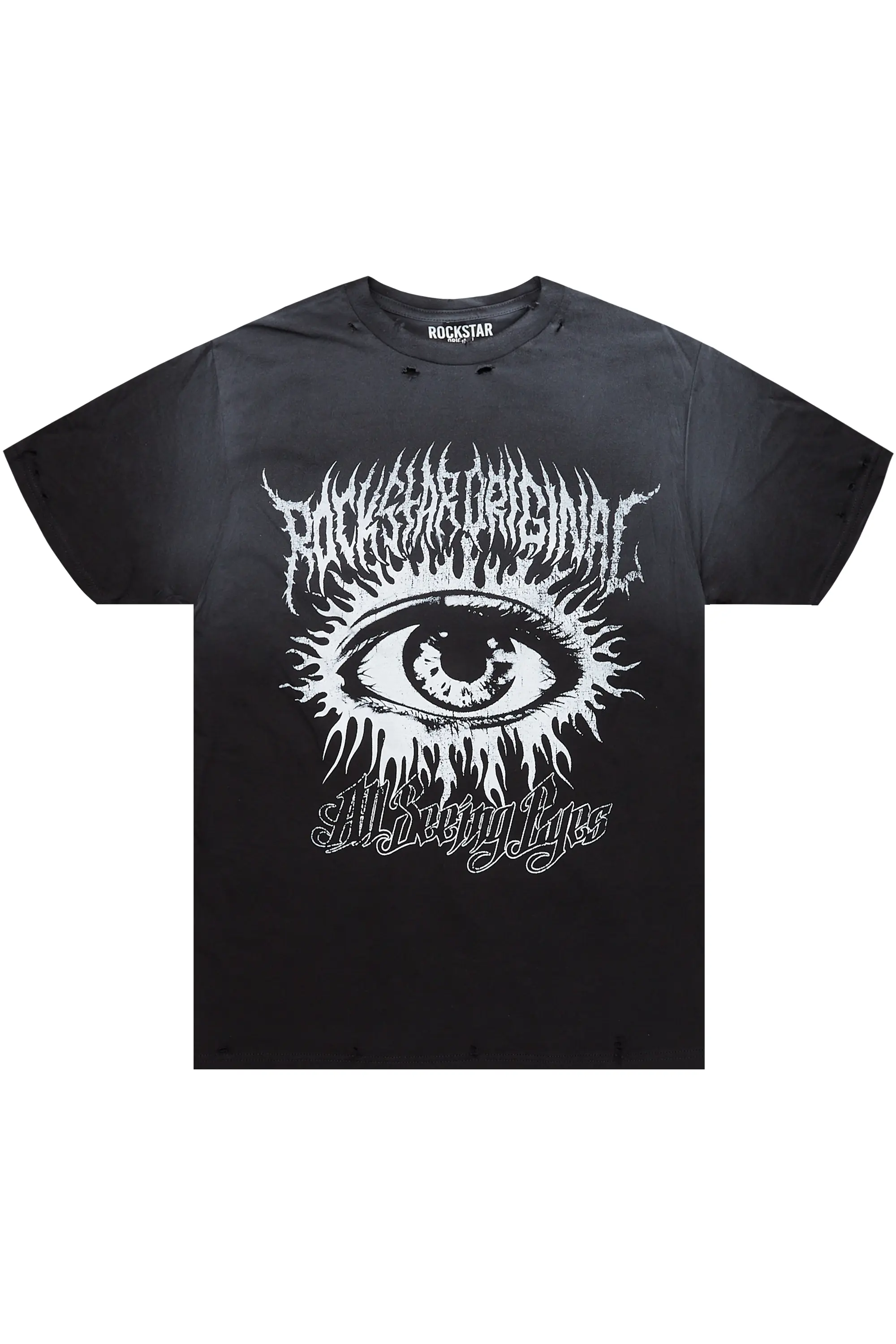 Cionna Black Oversized T-Shirt
