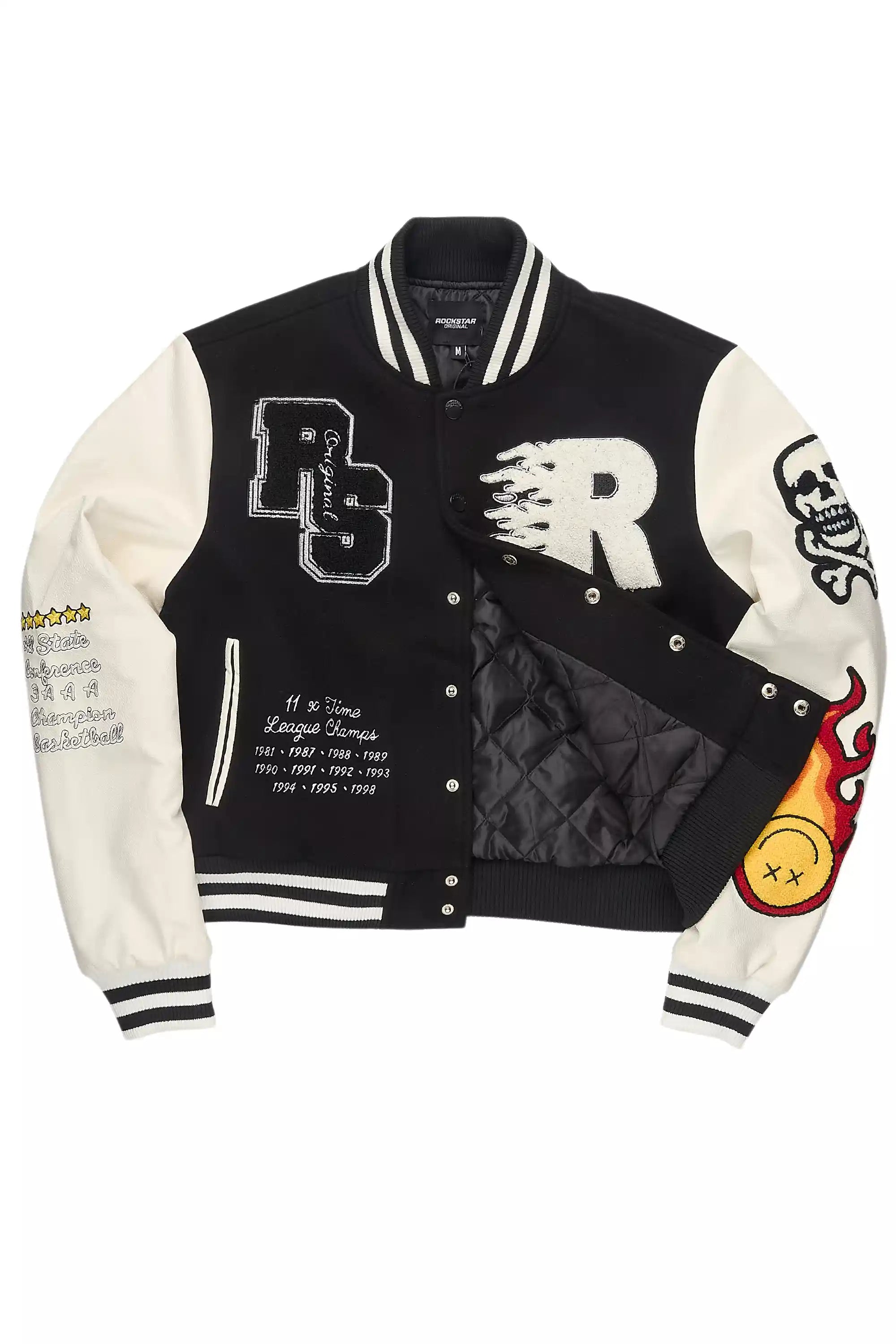 25609-aniya-black-oversized-varsity-jacket-4.jpg Aniya Black Oversized Varsity Jacket