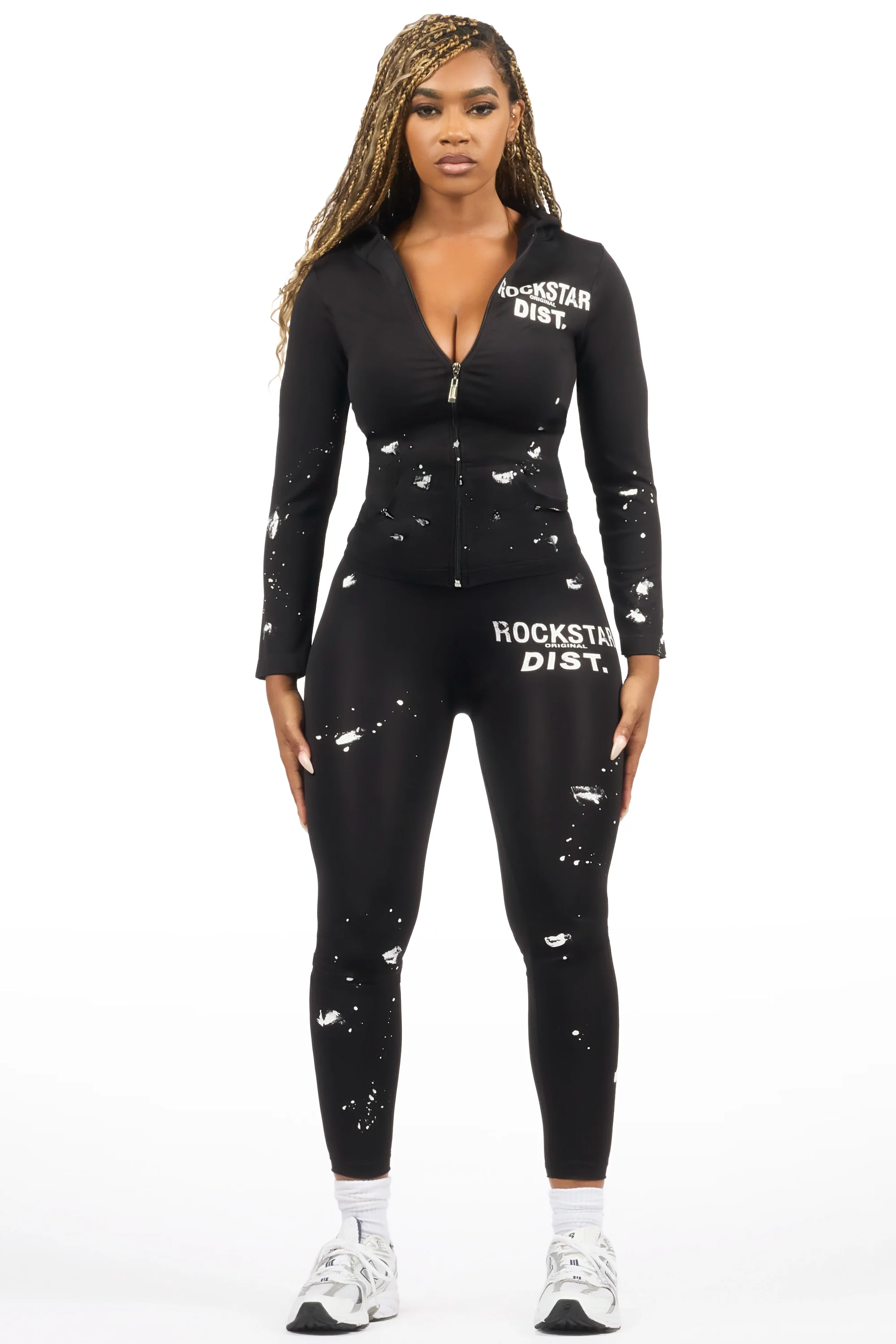 Nikki Black Painted Active Set