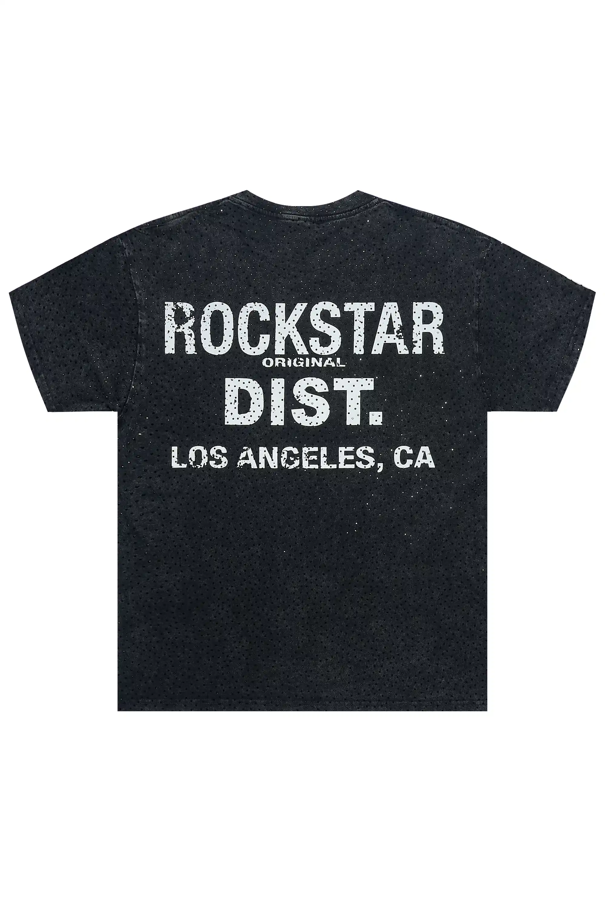 Dalasia Black Rhinestone T-Shirt