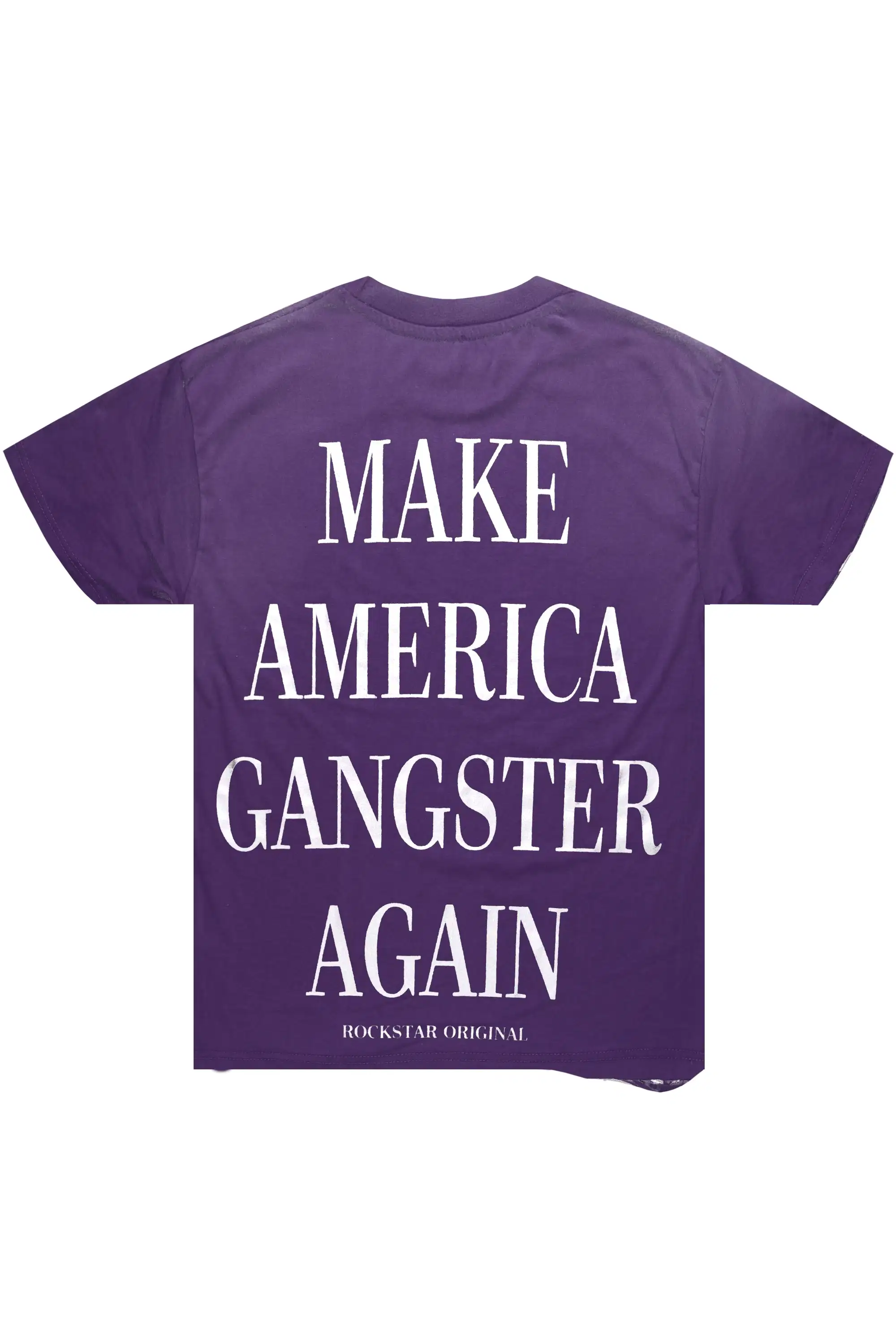 Nyokia Purple Oversized T-Shirt