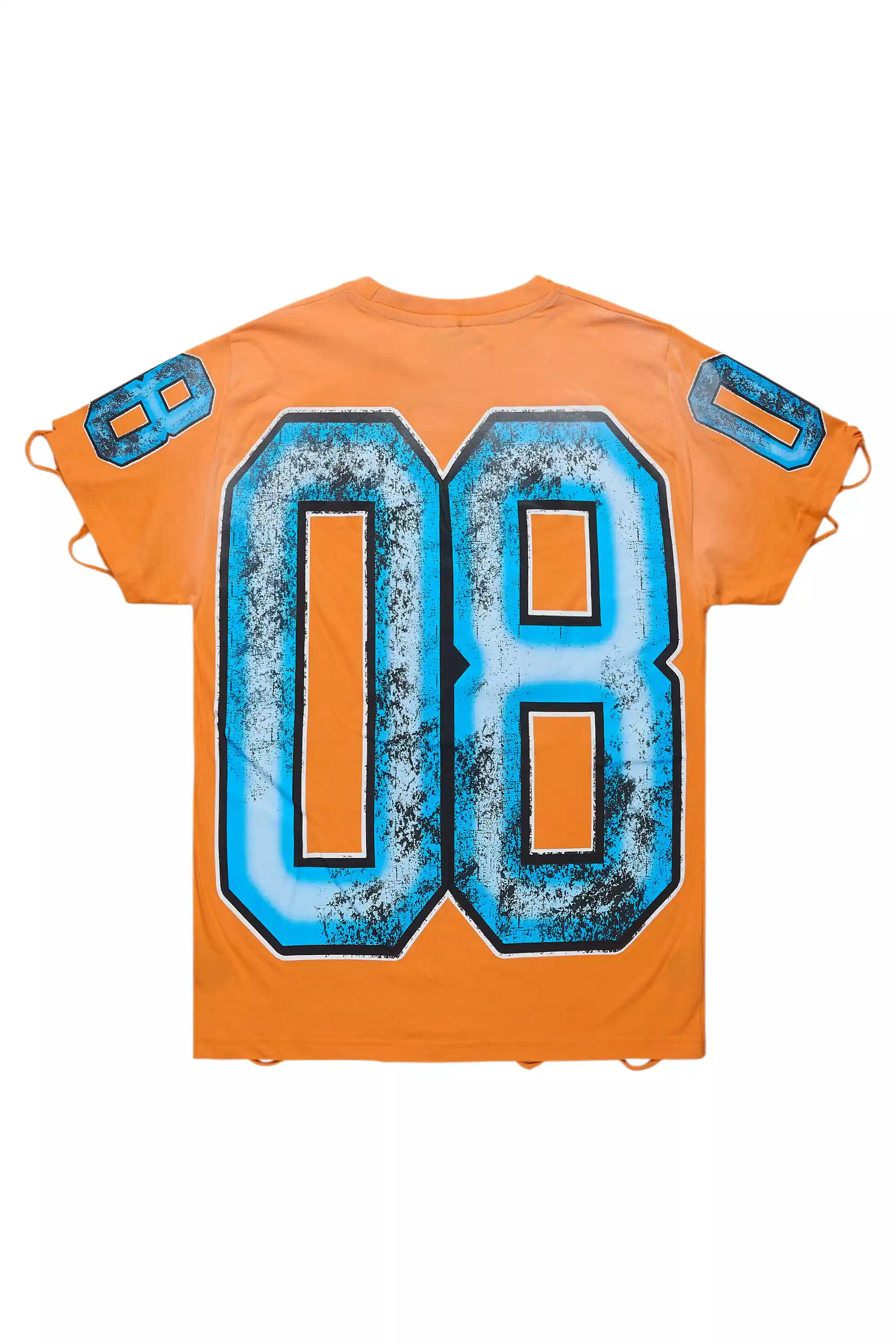 25838-tariqa-orange-oversized-t-shirt-3.webp Tariqa Orange Oversized T-Shirt