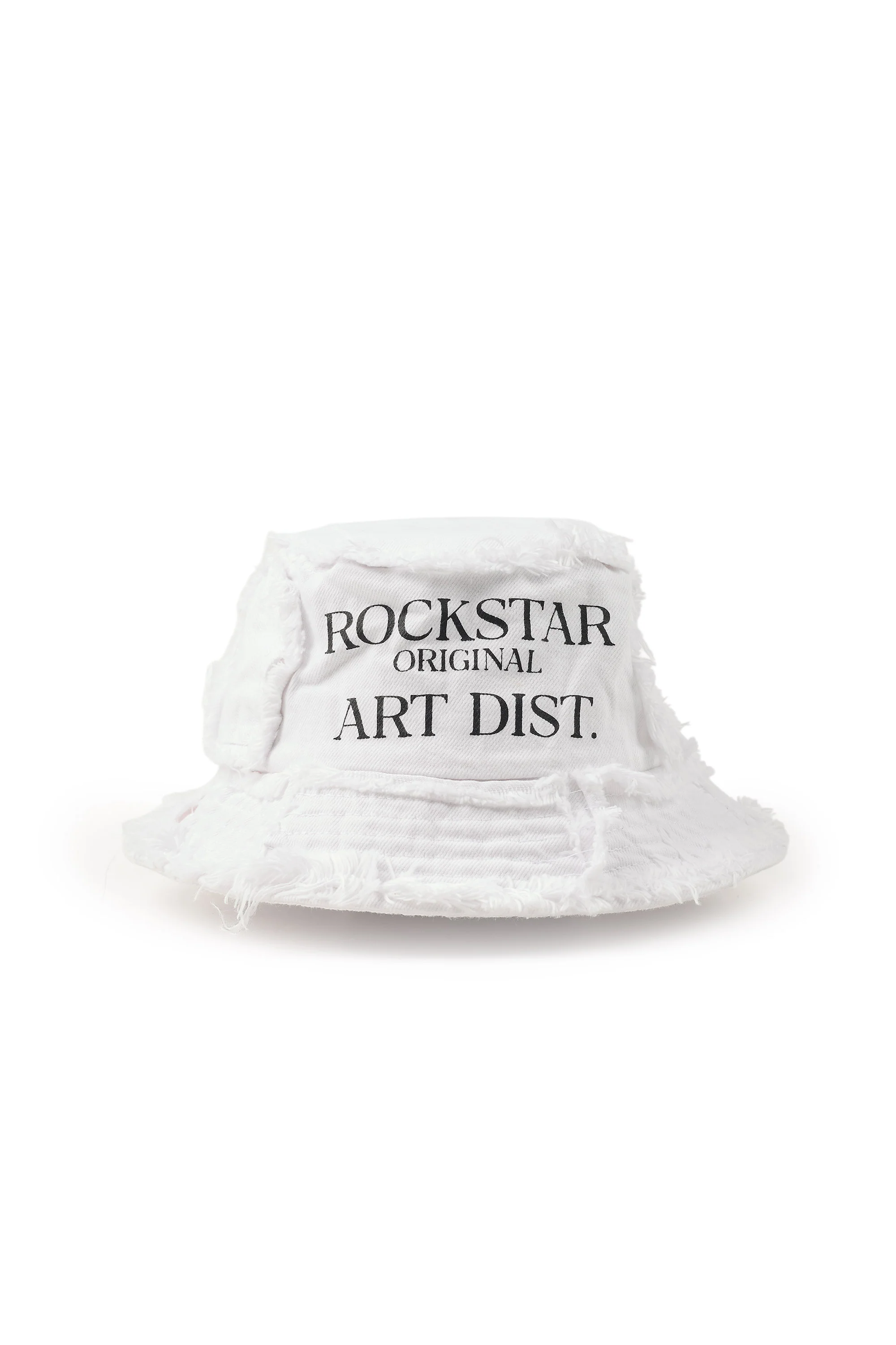 Teamber White Patchwork Bucket Hat