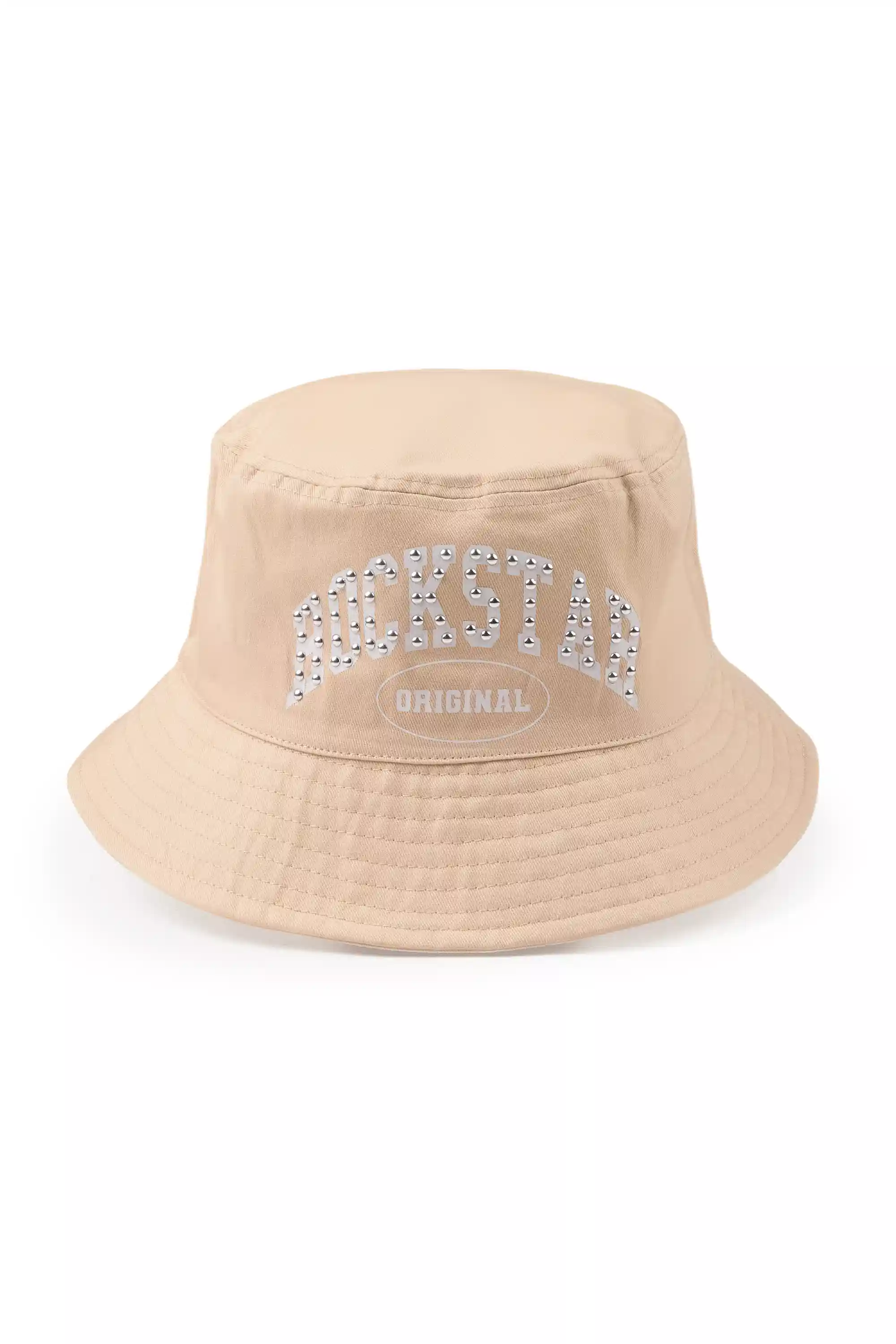 Tashika Beige Bucket Hat