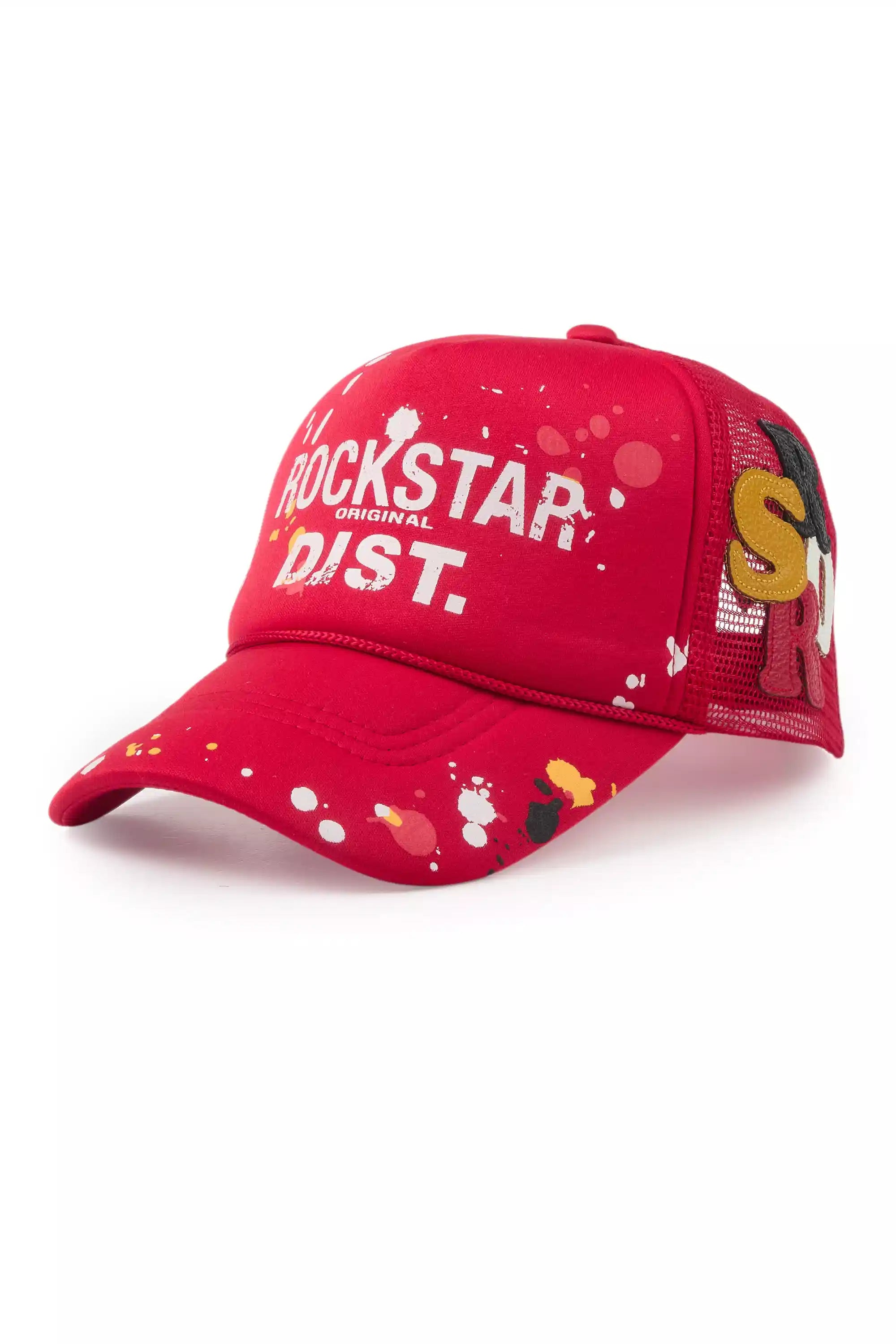 Roselee Red Trucker Hat