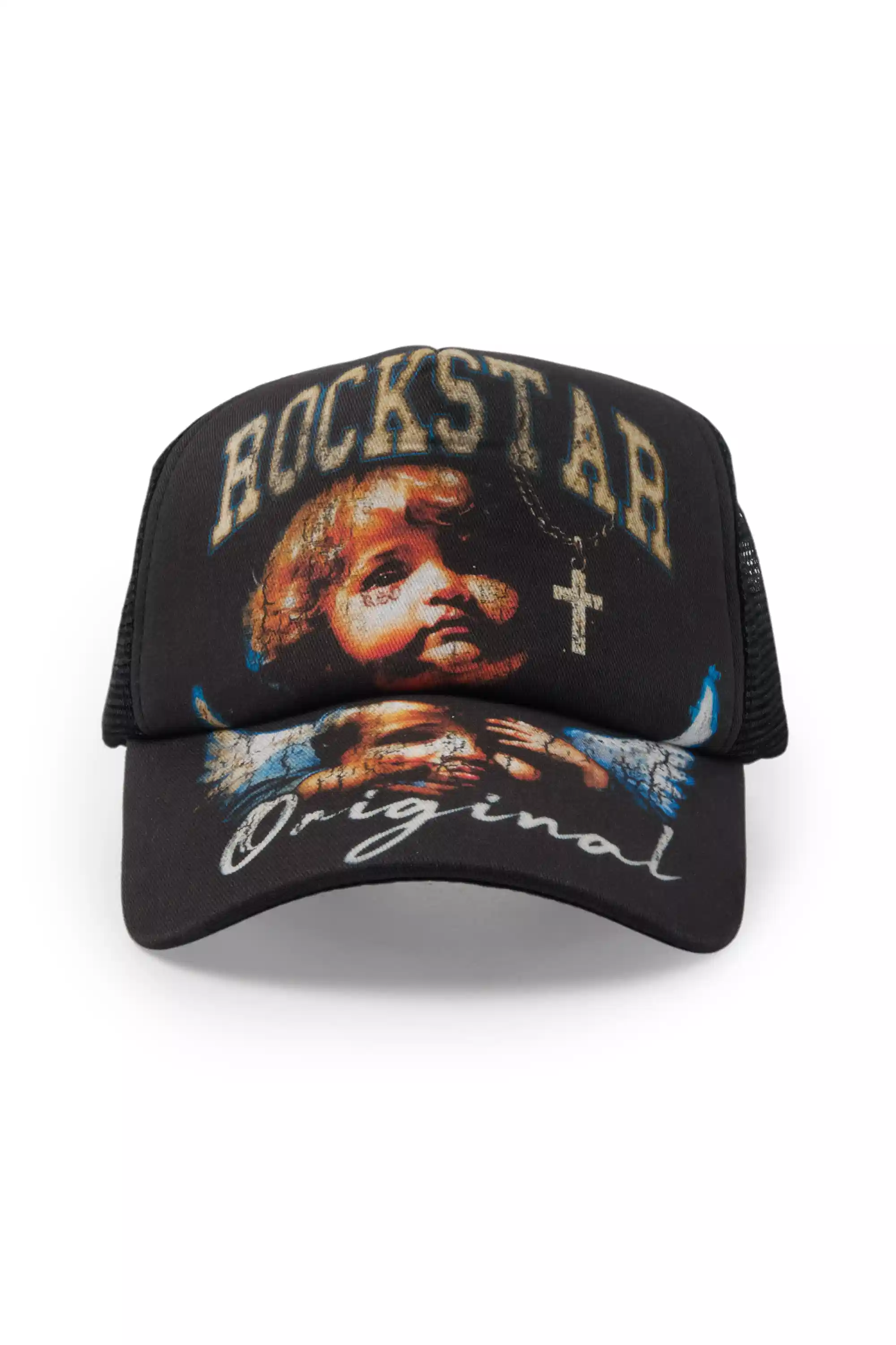 Juvala Black Trucker Hat