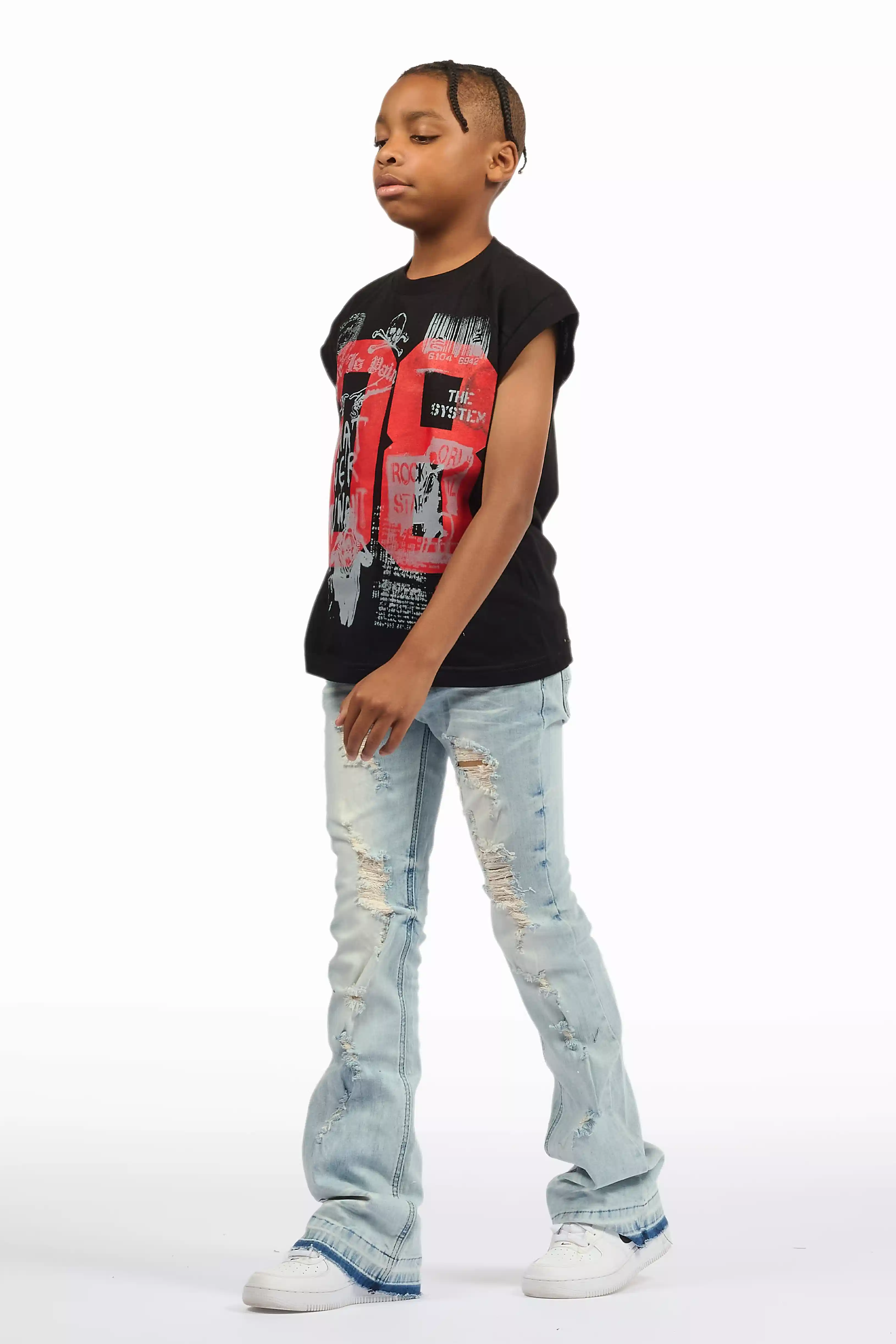 2650-boys-zahir-blue-slim-stacked-flare-jean-10.webp Boys Zahir Blue Slim Stacked Flare Jean