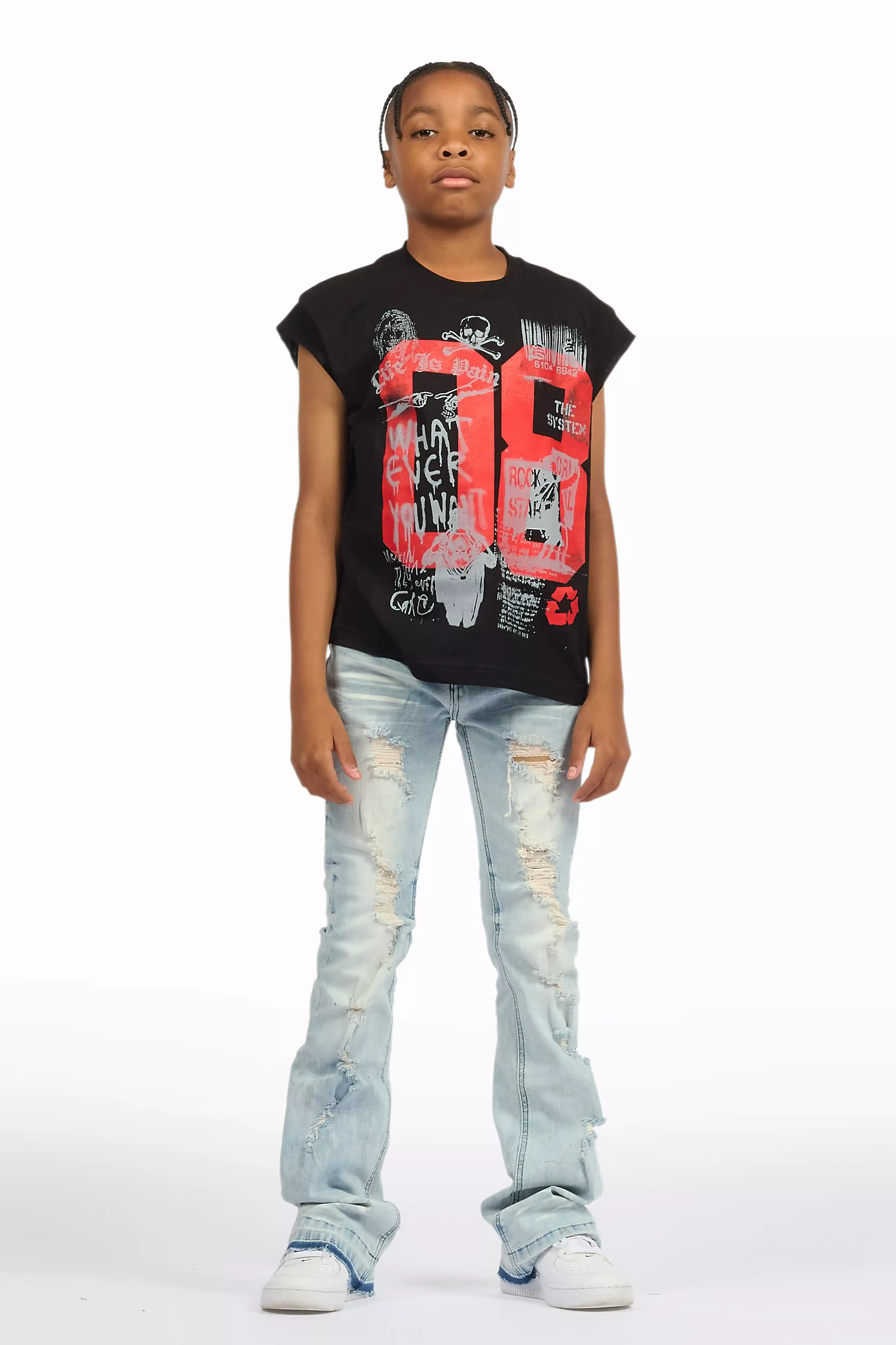 2650-boys-zahir-blue-slim-stacked-flare-jean-3.webp Boys Zahir Blue Slim Stacked Flare Jean