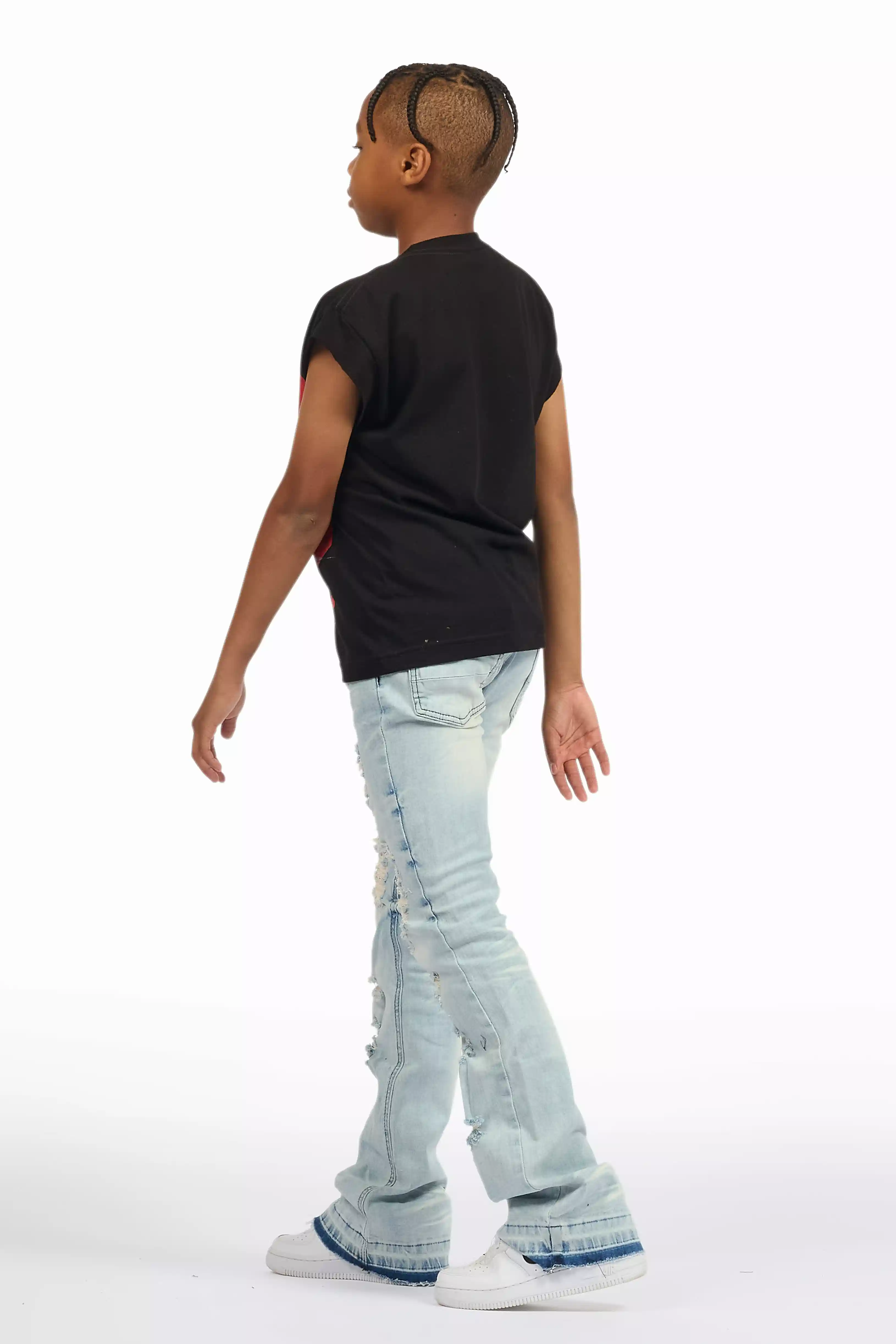 2650-boys-zahir-blue-slim-stacked-flare-jean-8.webp Boys Zahir Blue Slim Stacked Flare Jean