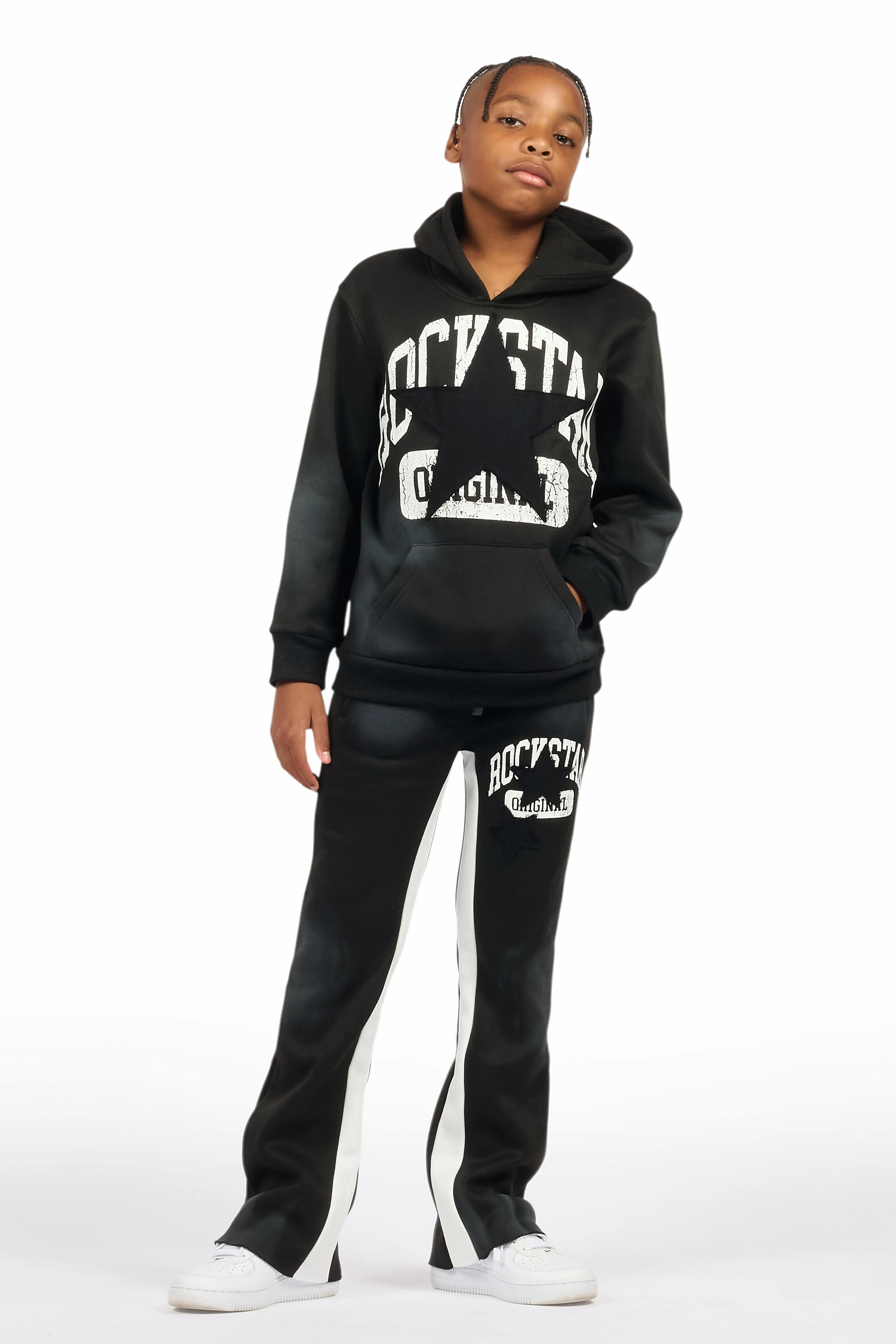 294-boys-mallor-black-white-stacked-hoodie-track-set-4.webp Boys Mallor Black/White Stacked Hoodie Track Set