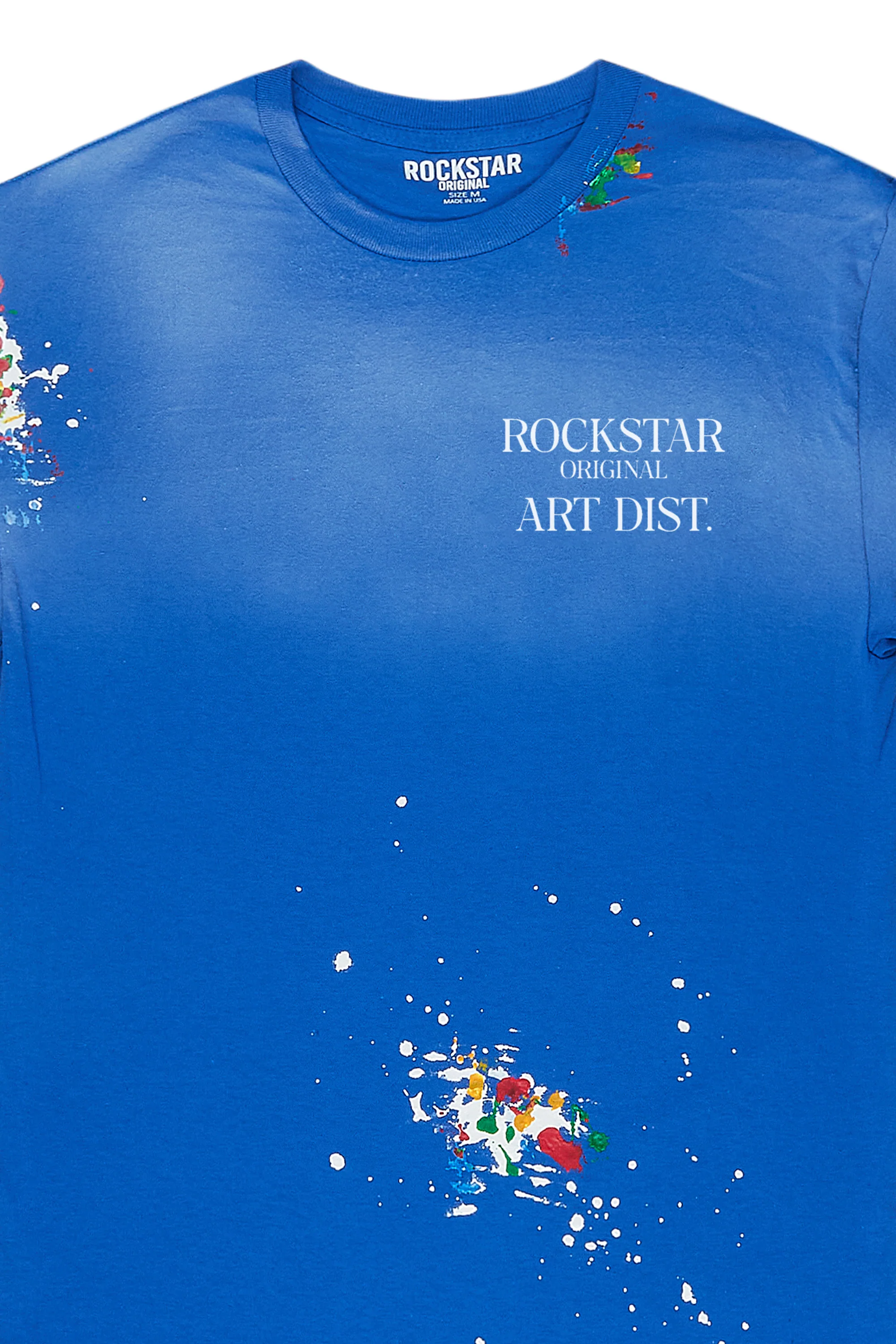 Can't Be Tamed Royal Blue Oversized Tee