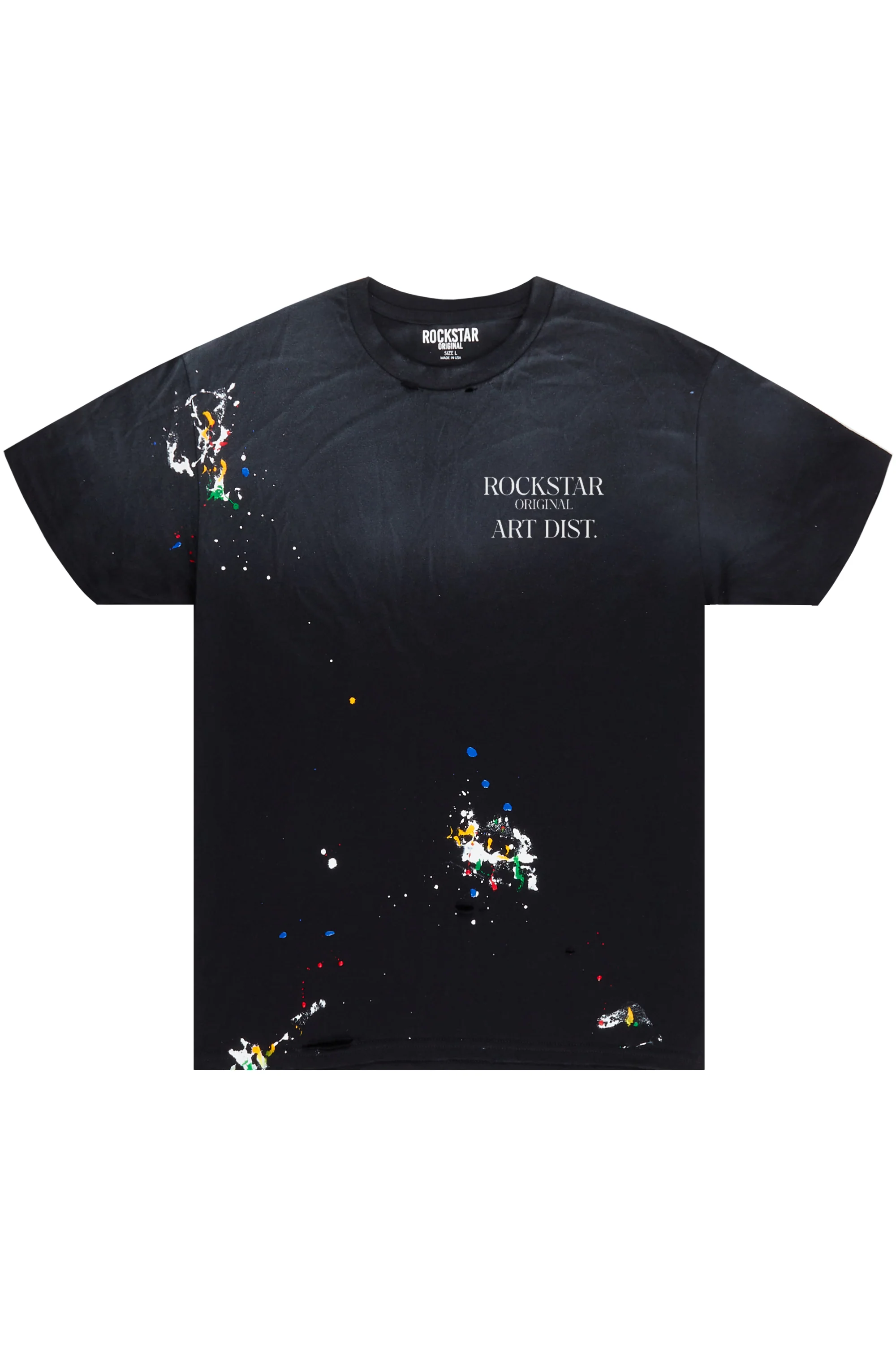 Can't Be Tamed Black Oversized Tee