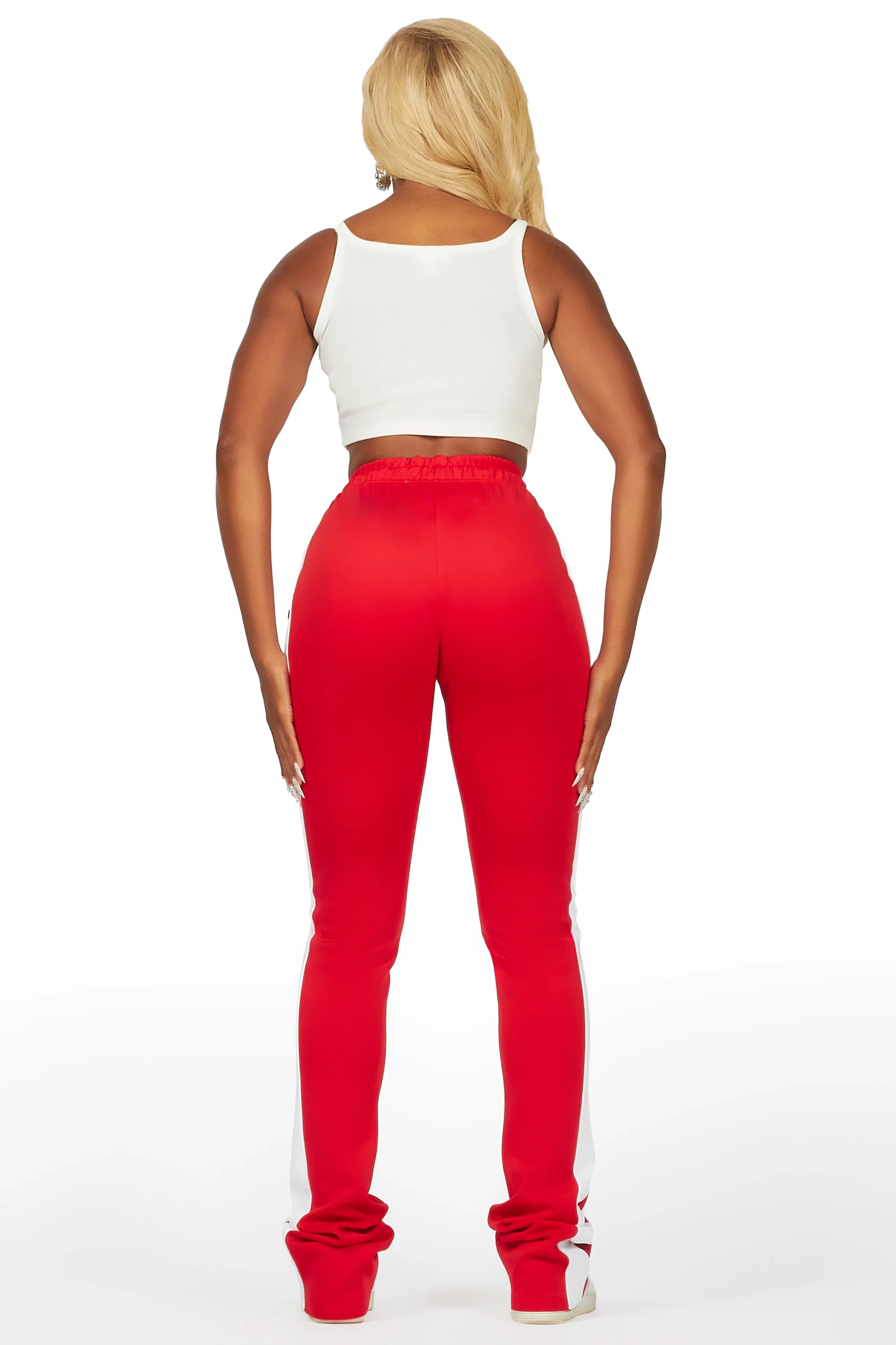 3353-savannah-red-super-stacked-track-pant-5.webp Savannah Red Super Stacked Track Pant