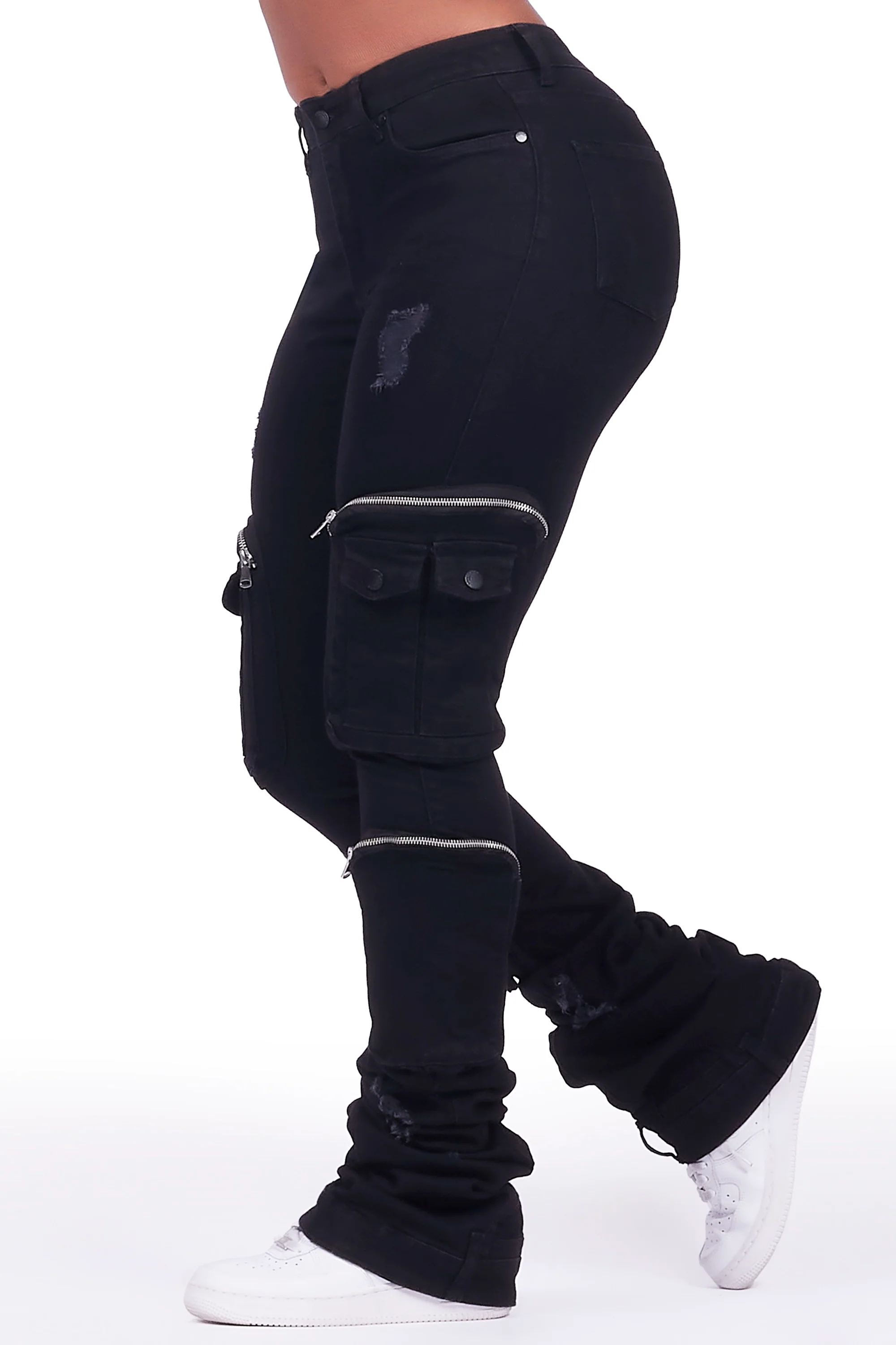 3399-alisson-black-cargo-super-stacked-jean-3.webp Alisson Black Cargo Super Stacked Jean