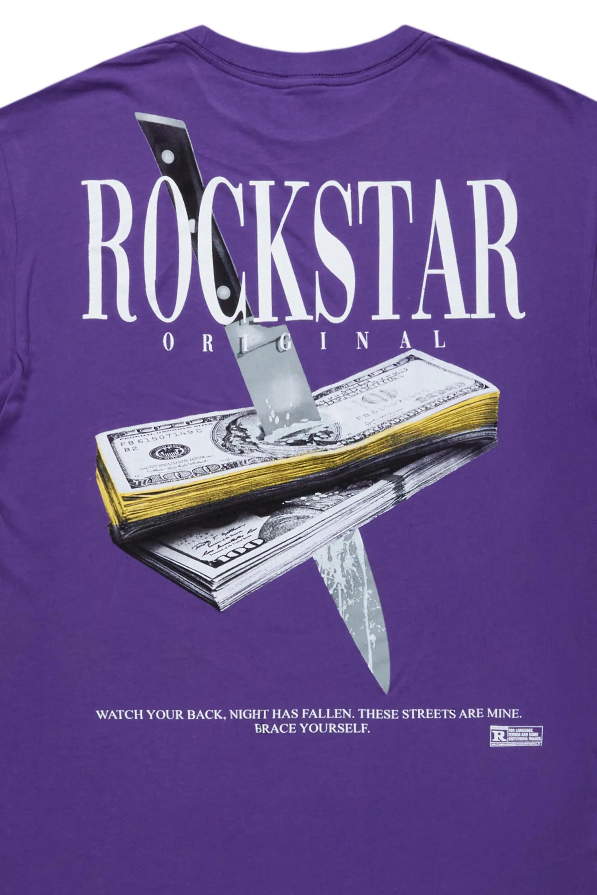 Sheridan Purple Oversized T-Shirt