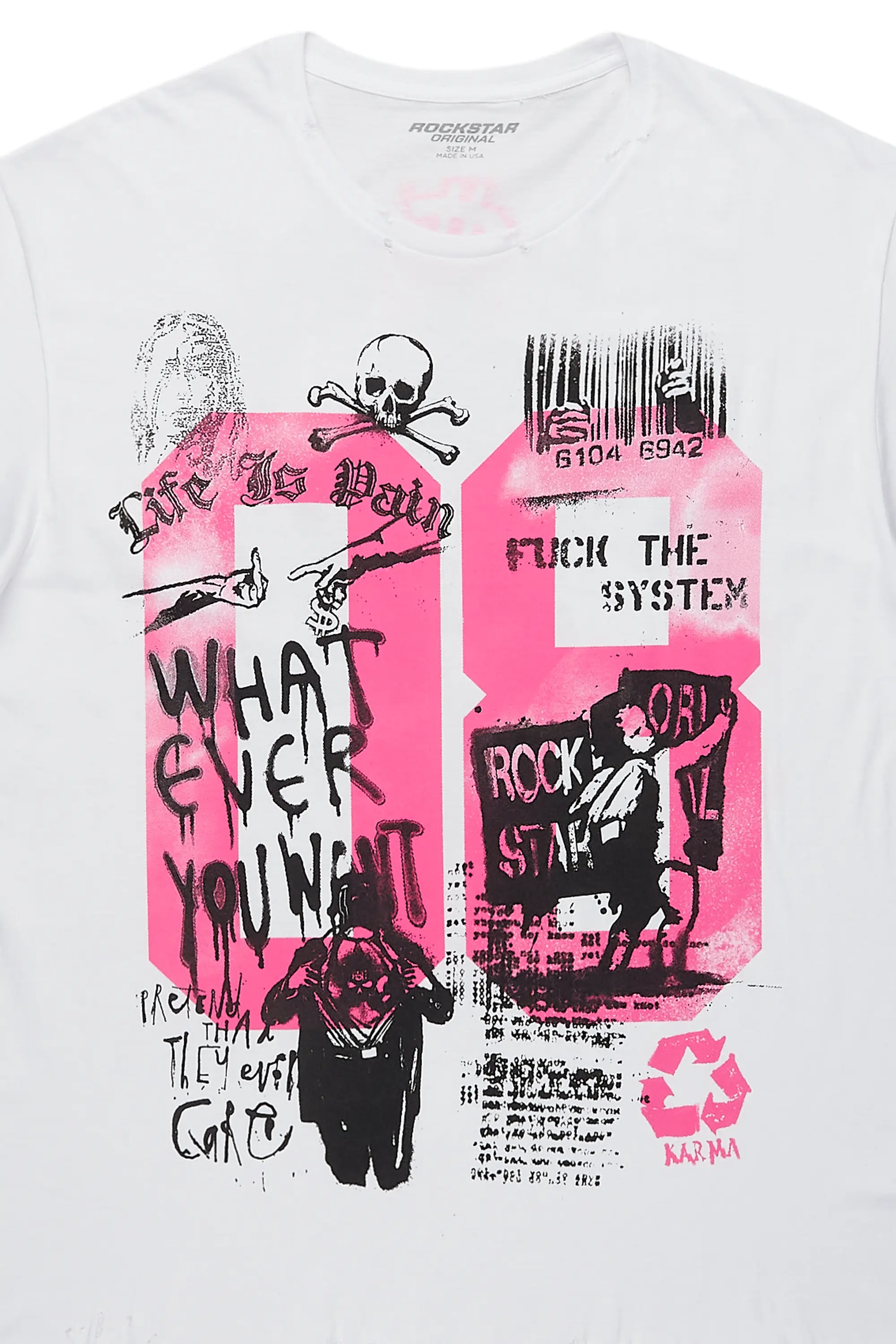 3853-kammile-white-pink-oversized-t-shirt-3.webp Kammile White/Pink Oversized T-Shirt