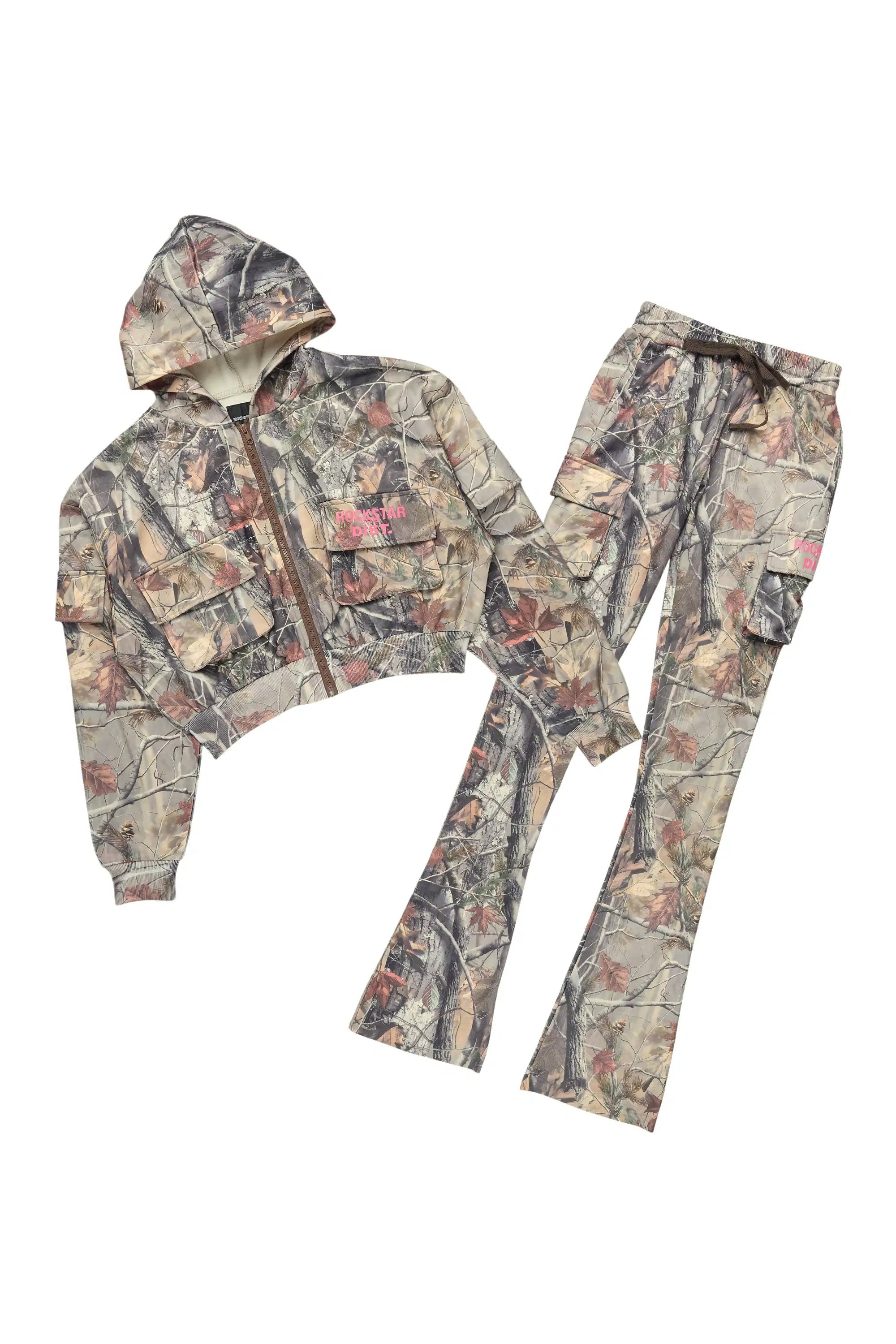 Tehjena Grey Tree Camo Stacked Trackset