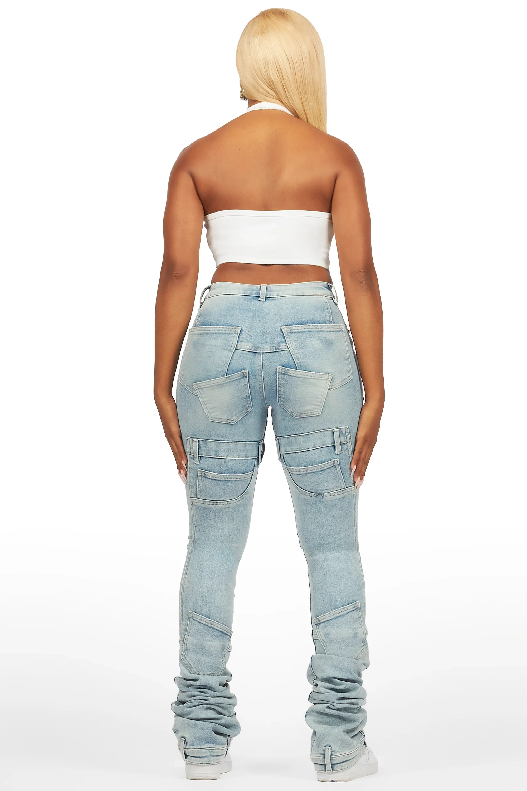 4133-vicky-light-wash-rhinestone-super-stacked-jean-5.webp Vicky Light Wash Rhinestone Super Stacked Jean