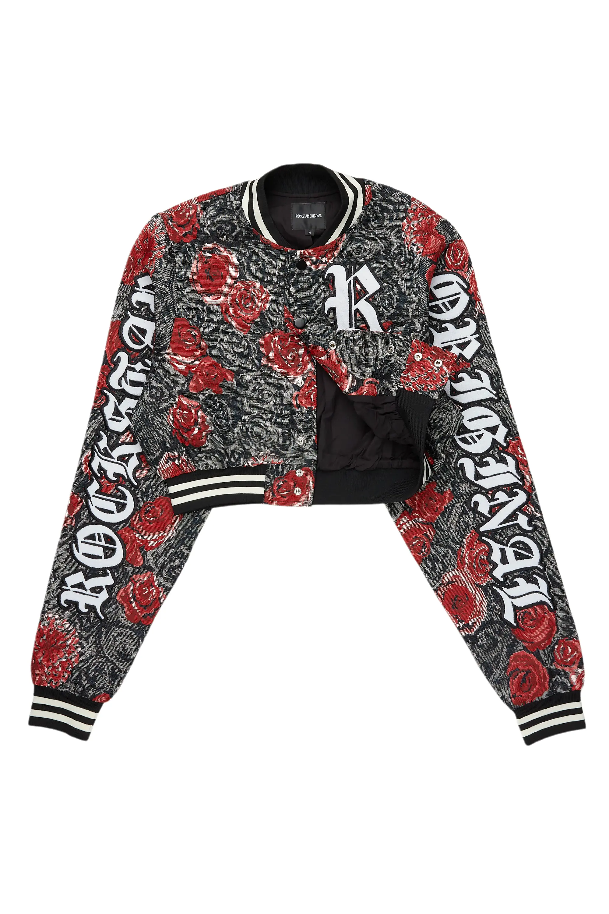 4282-darresha-black-red-crop-tapestry-varsity-jacket-3.webp Darresha Black/Red Crop Tapestry Varsity Jacket