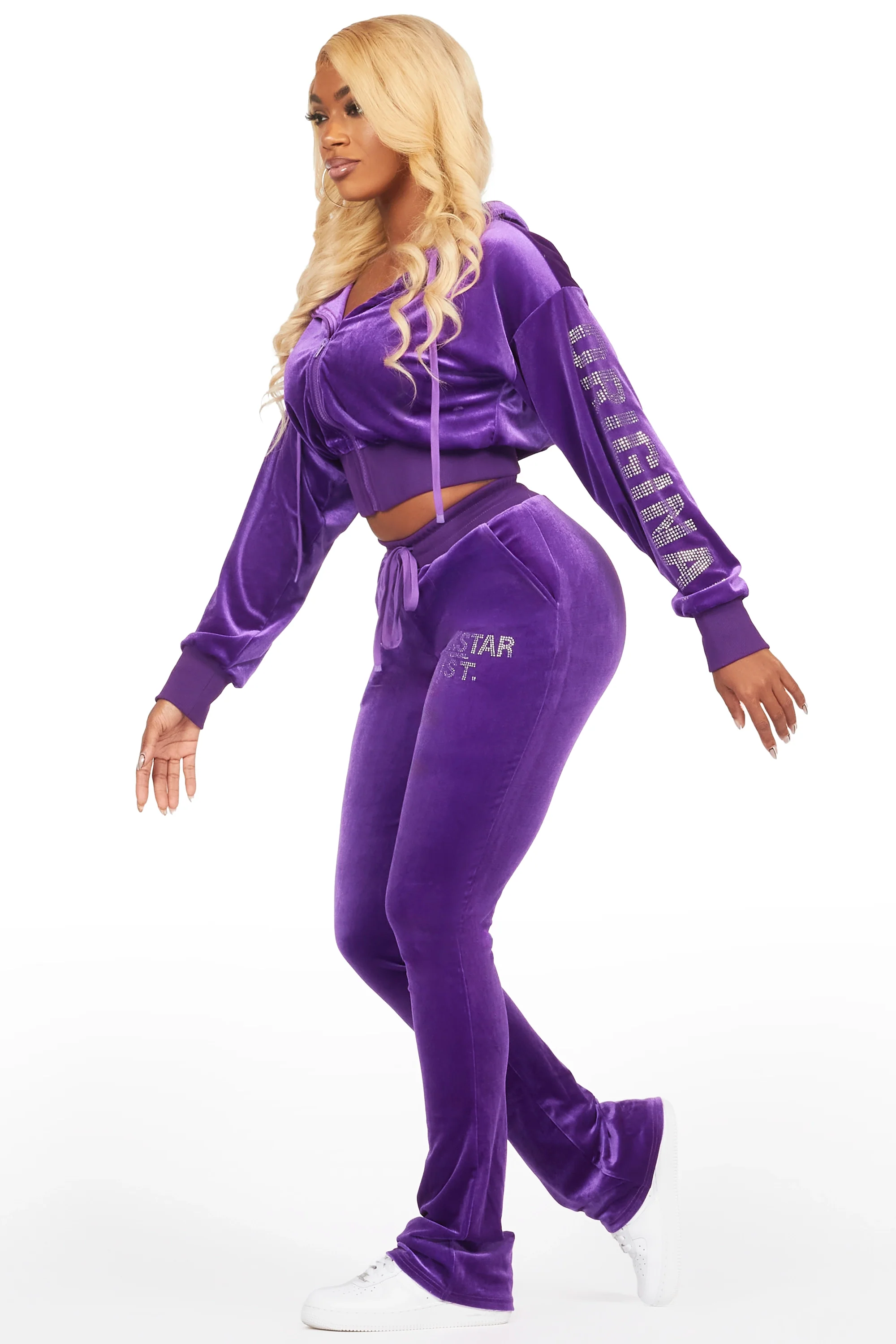 4556-shakura-purple-stacked-rhinestone-velour-trackset-6.webp Shakura Purple Stacked Rhinestone Velour Trackset