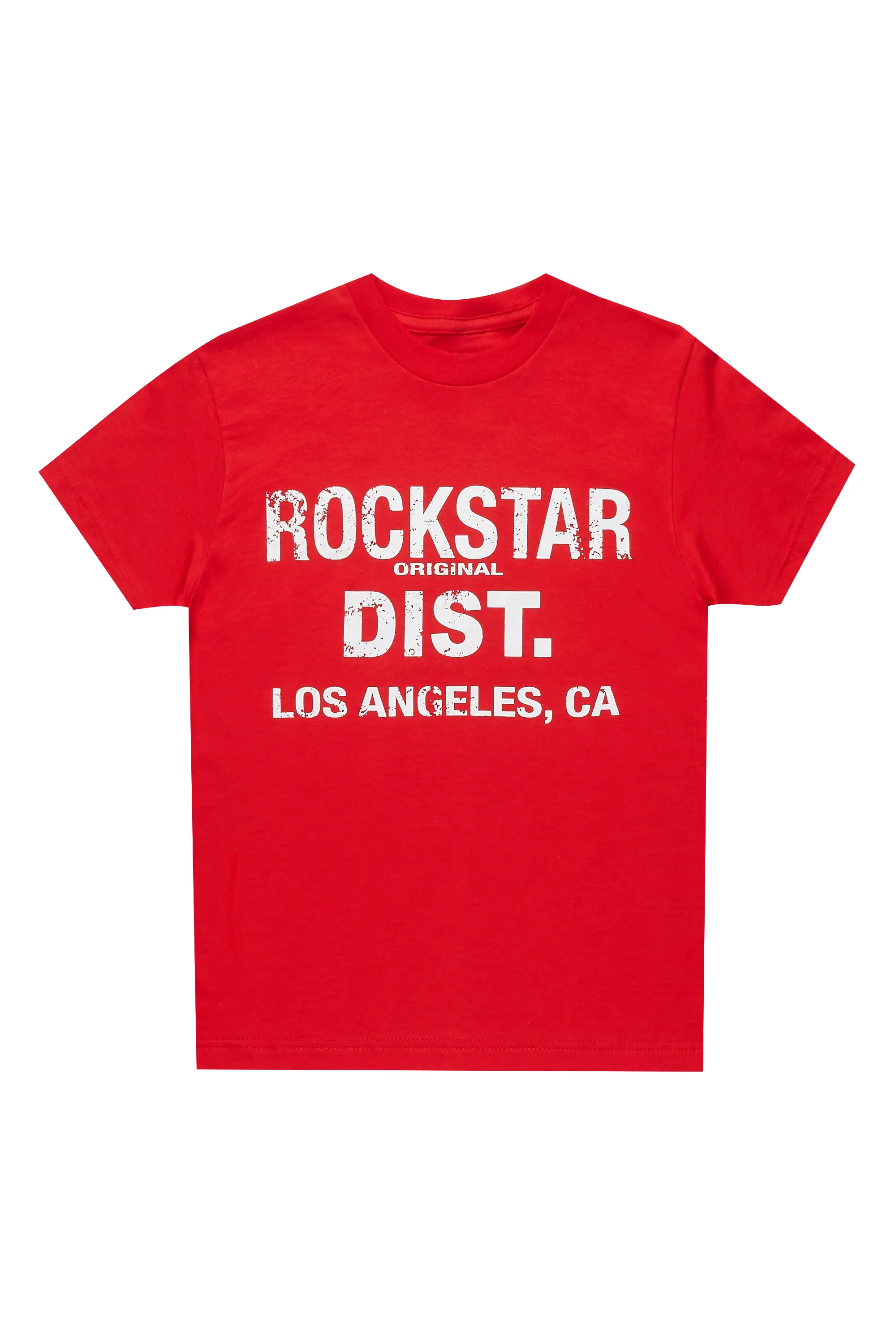 Boys Koen Red Graphic T-Shirt