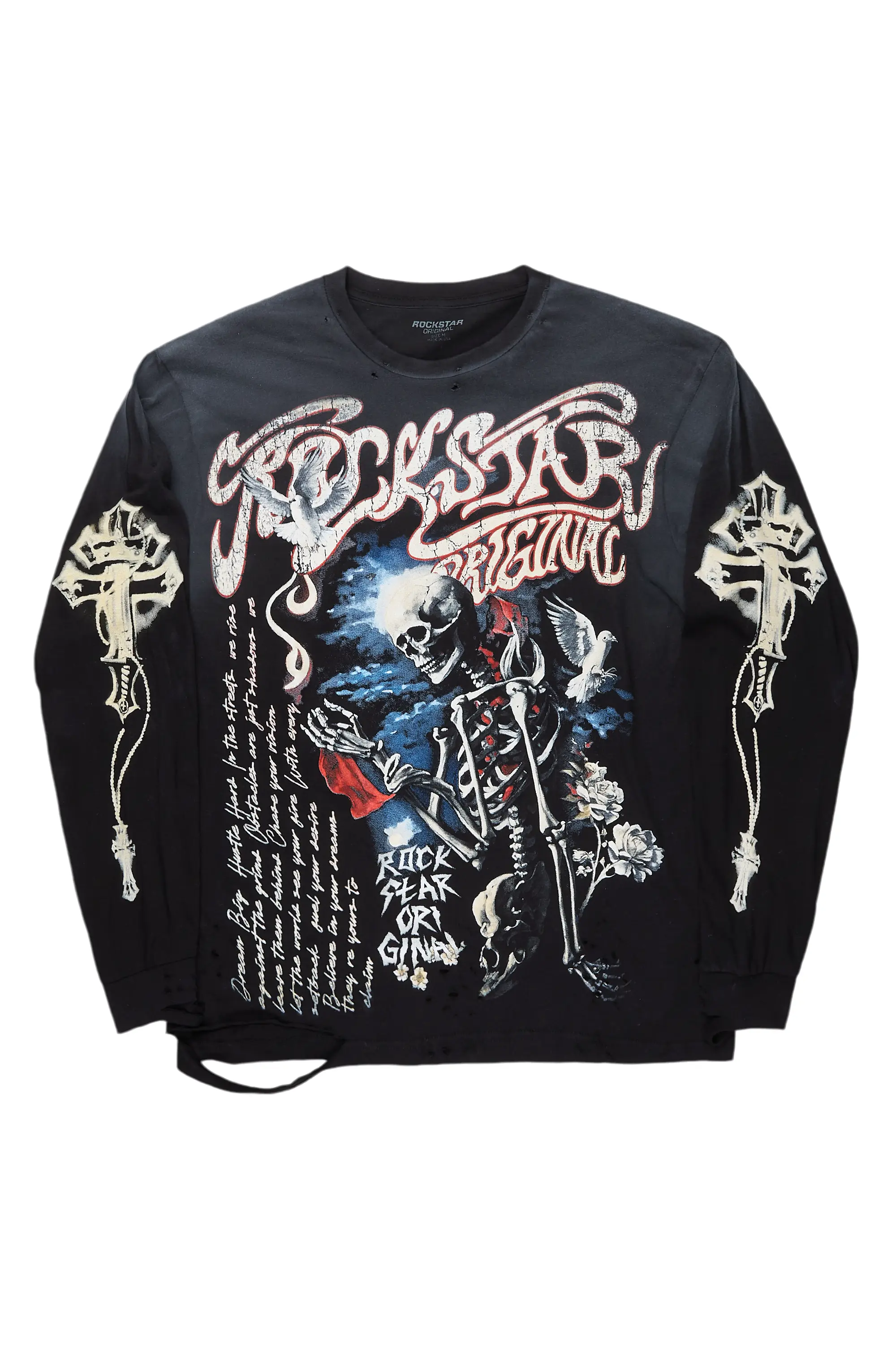 Chapelle Black Long Sleeve T-Shirt