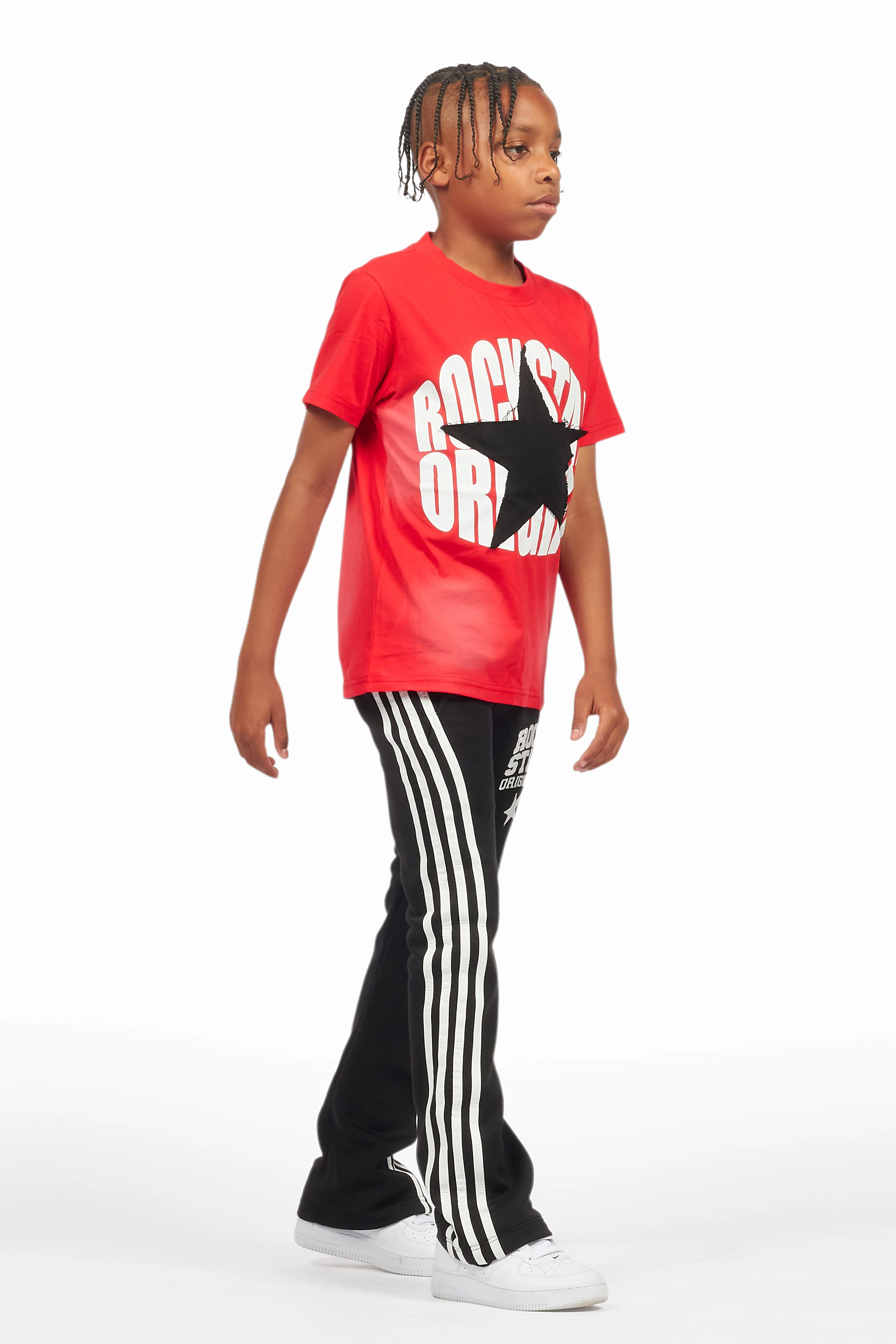 507-boys-gerrit-black-stacked-baggy-track-pant-4.webp Boys Gerrit Black Stacked Baggy Track Pant