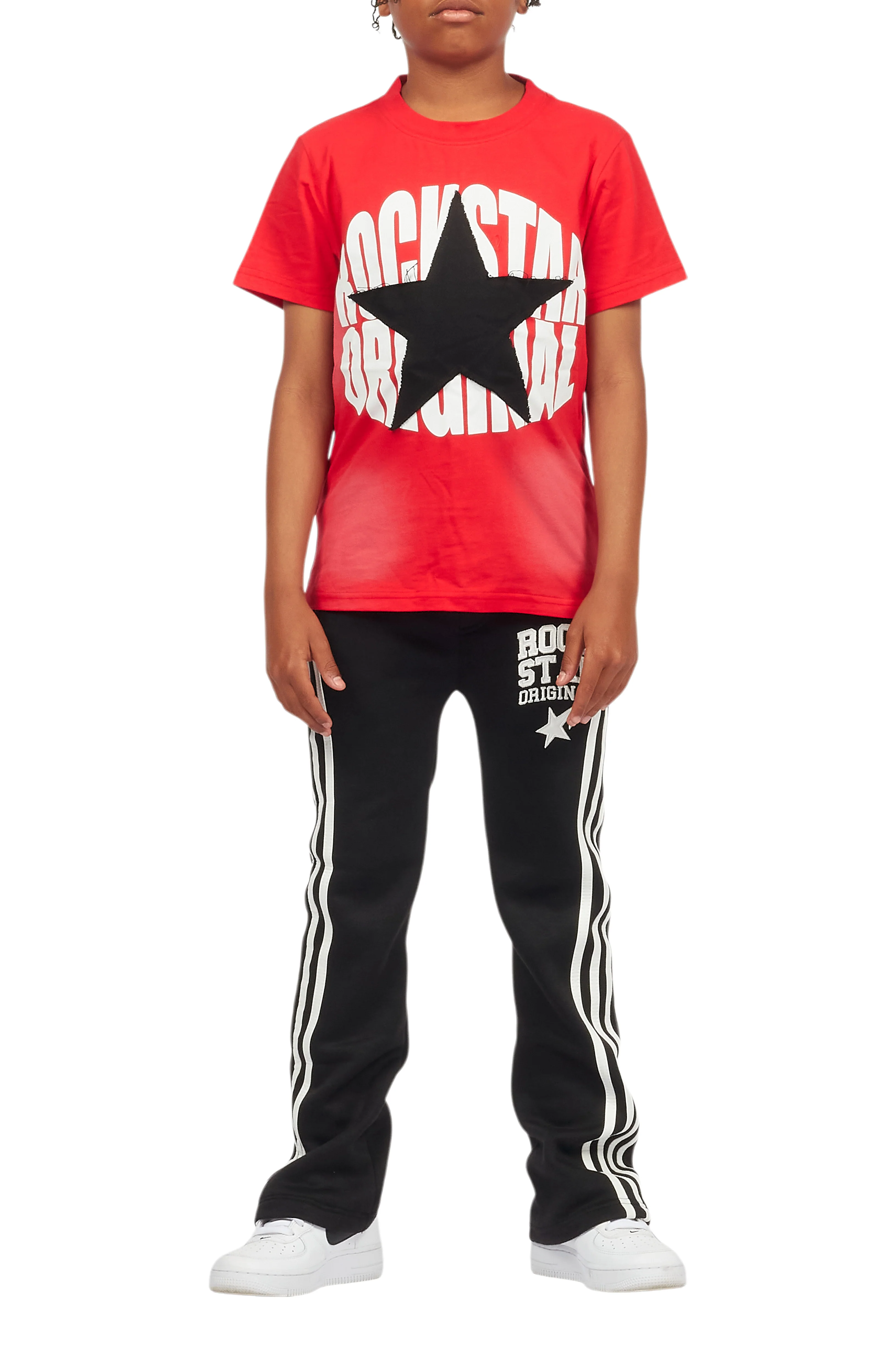 507-boys-gerrit-black-stacked-baggy-track-pant-9.webp Boys Gerrit Black Stacked Baggy Track Pant