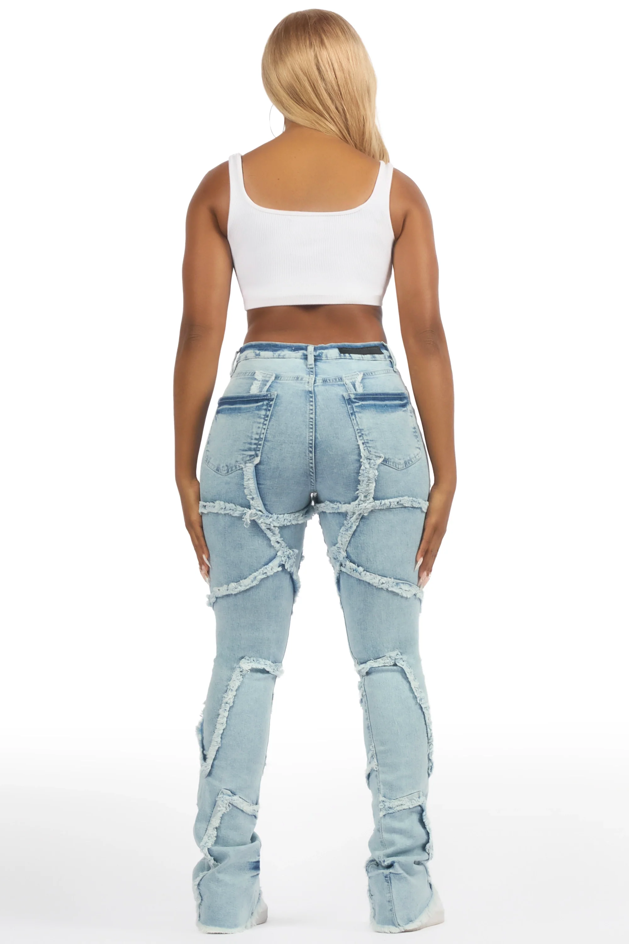 5456-zytaii-light-wash-stacked-flare-jean-6.webp Zytaii Light Wash Stacked Flare Jean